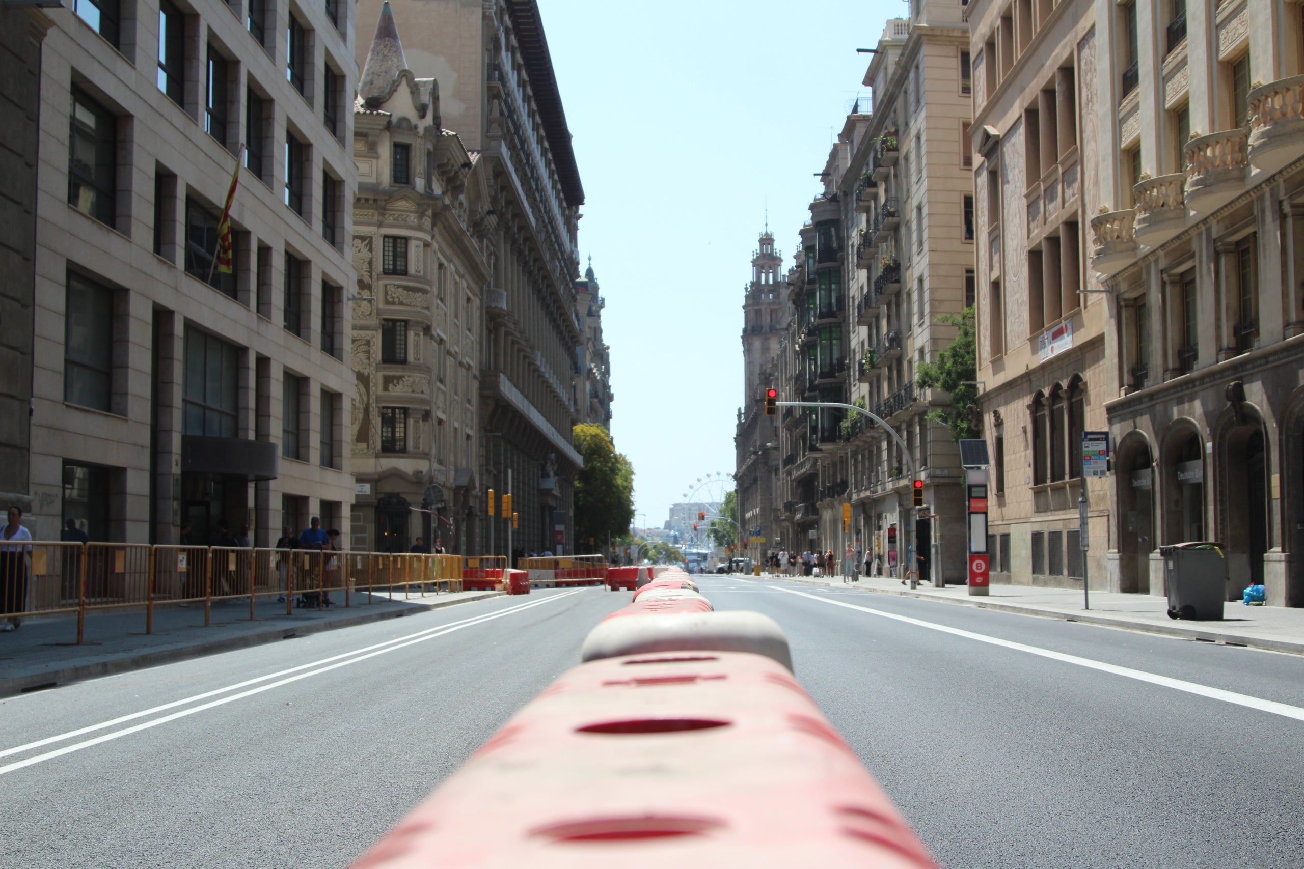 La nova Via Laietana s'estrenarà el pròxim 29 de juny després de més de tres anys d'obres de reurbanització / A.R.