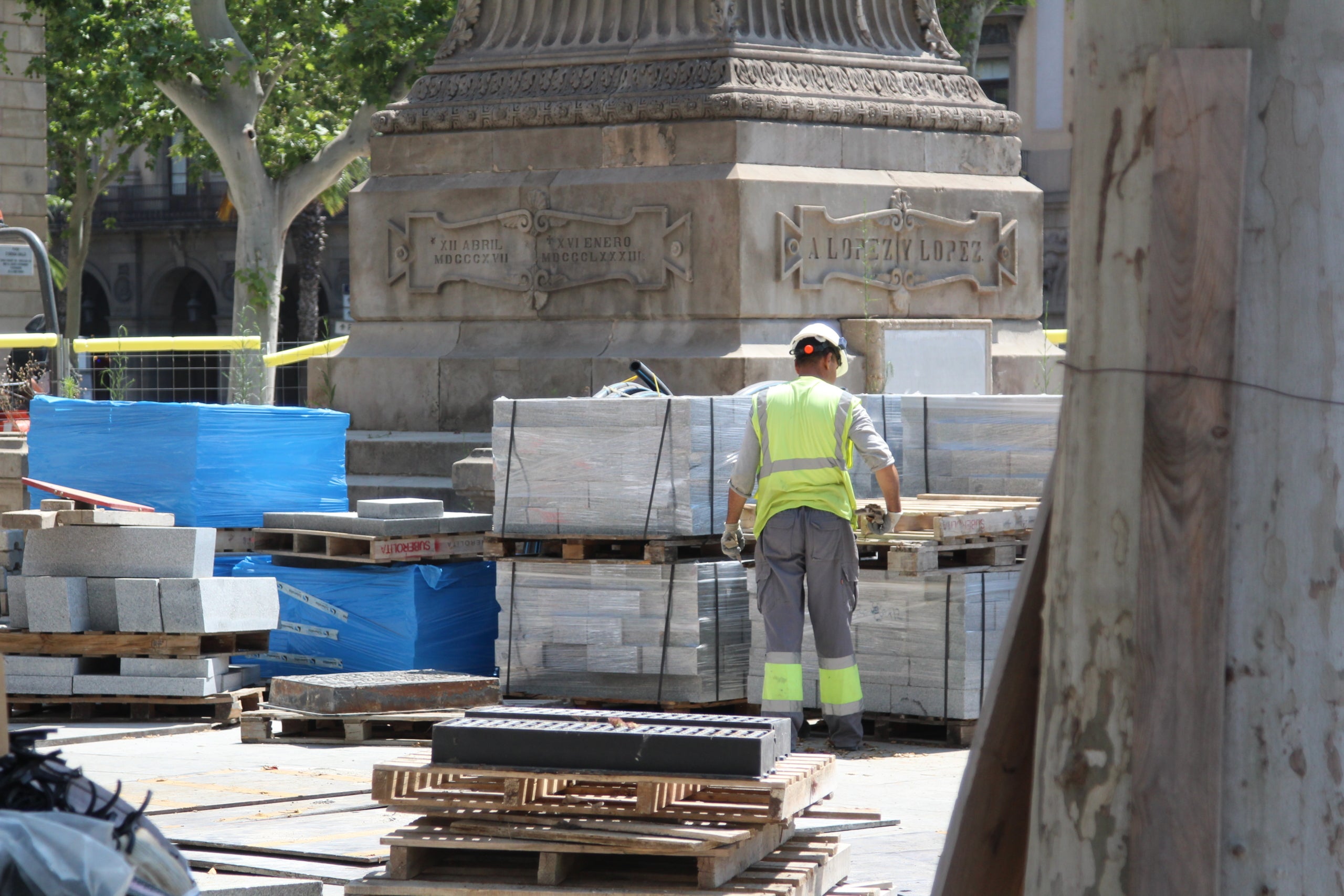 La nova Via Laietana s'estrenarà el pròxim 29 de juny després de més de tres anys d'obres de reurbanització / A.R.