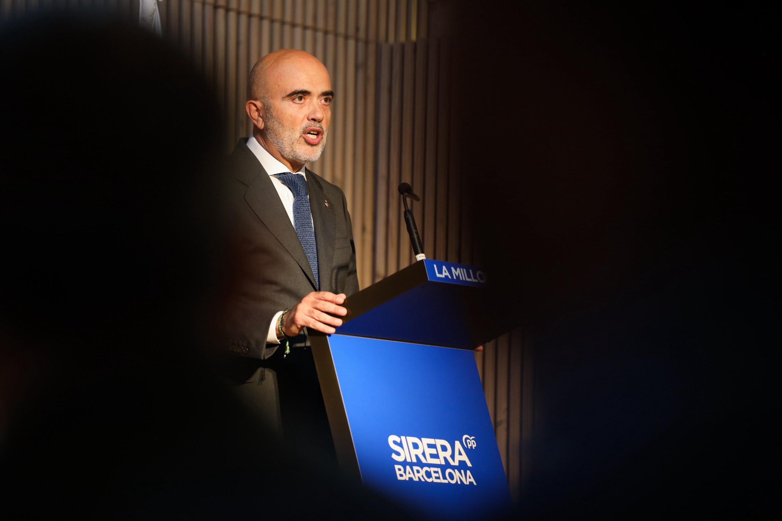 Daniel Sirera, en la conferencia de medio mandato | PP
