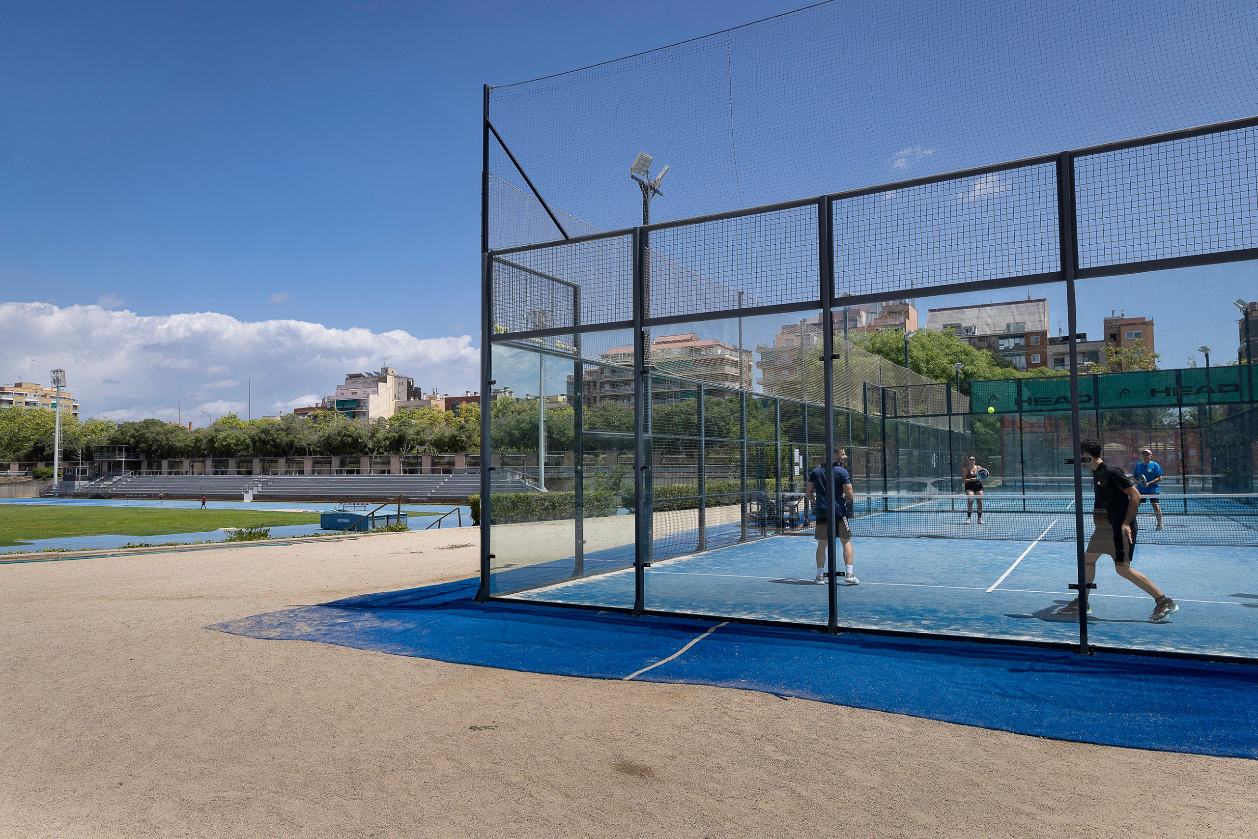 instalación deportiva municipal, deporte amateur, pistas de pádel