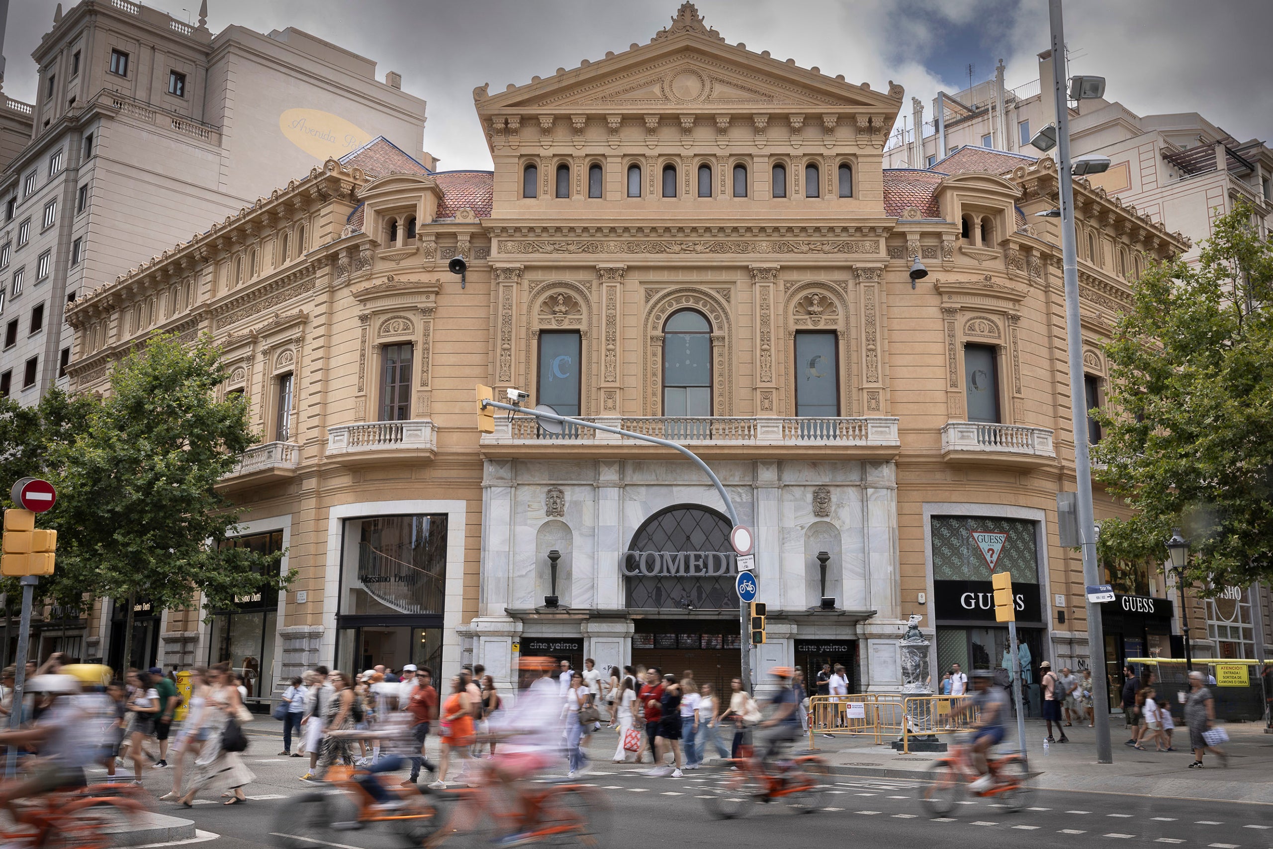 L'edifici de l'antic cinema Comèdia on s'ubicarà el Museu Thyssen / Jordi Play
