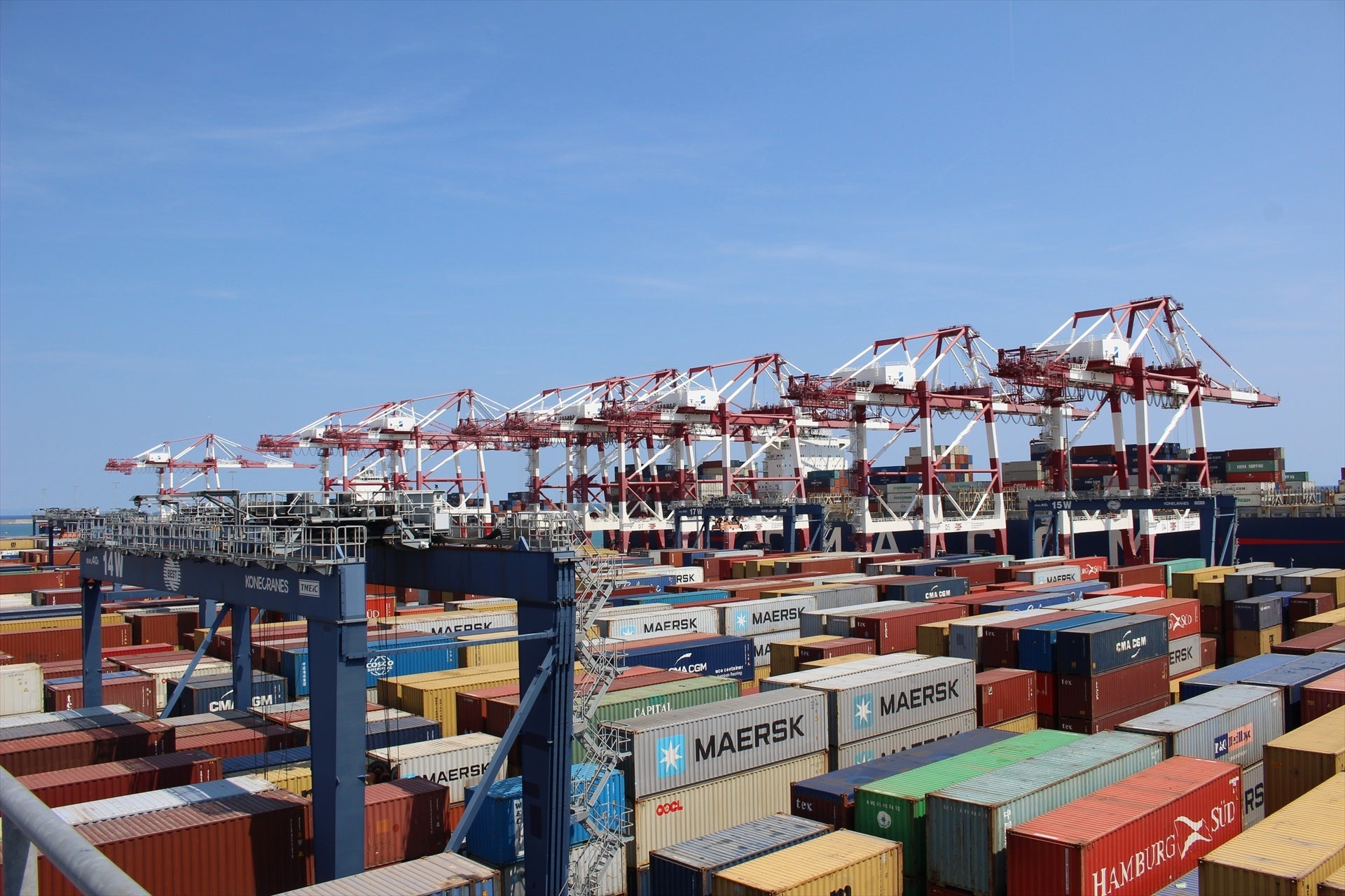 La terminal de Hutchison Ports Best al Port de Barcelona / Hutchison