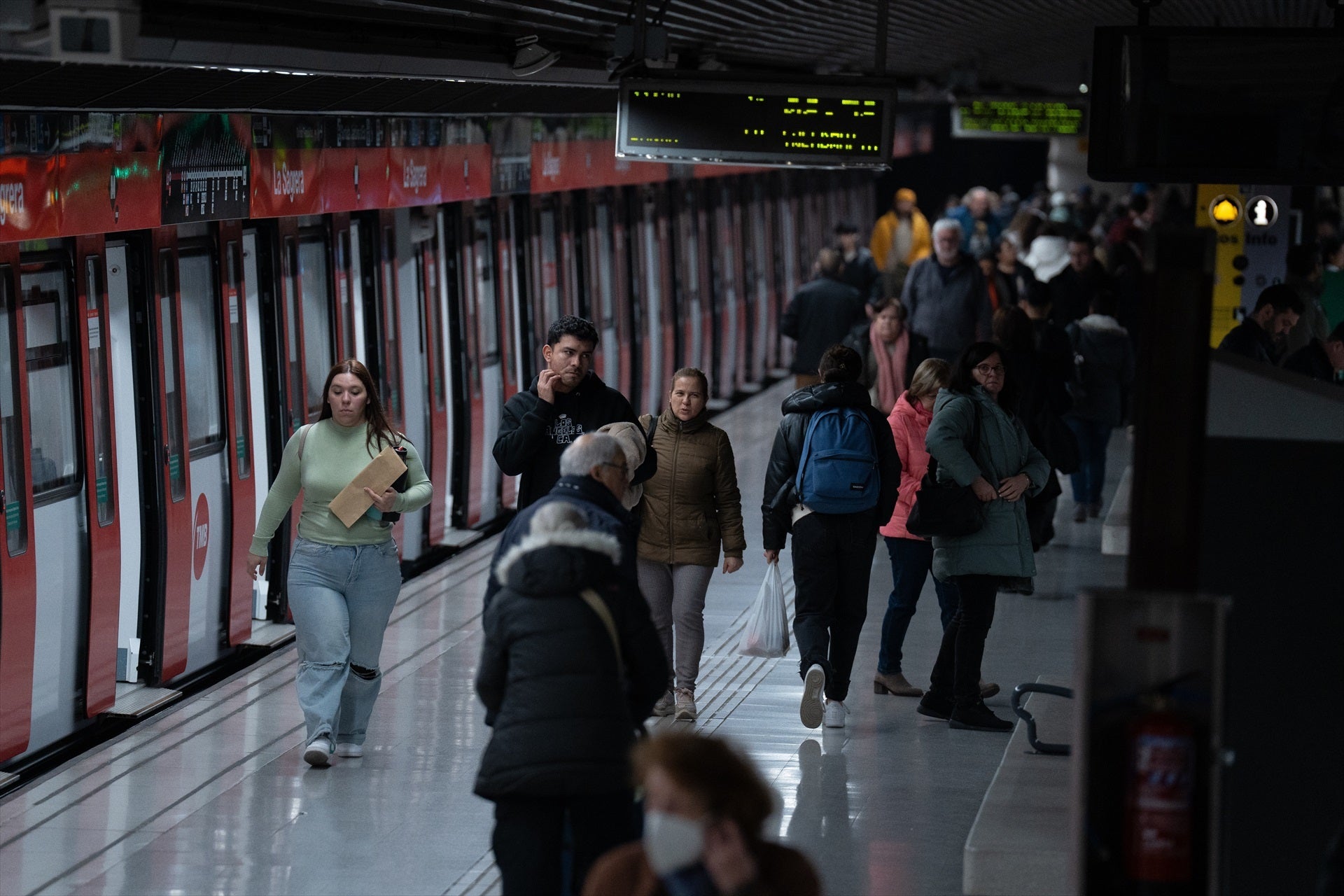 L'estació de metro de la Sagrera | David Zorrakino / Europa Press