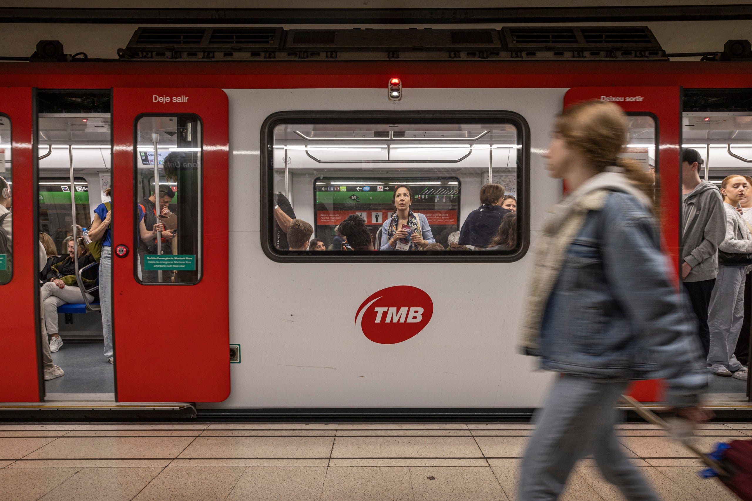 Imagen de archivo del metro de Barcelona
| Jordi Borràs
