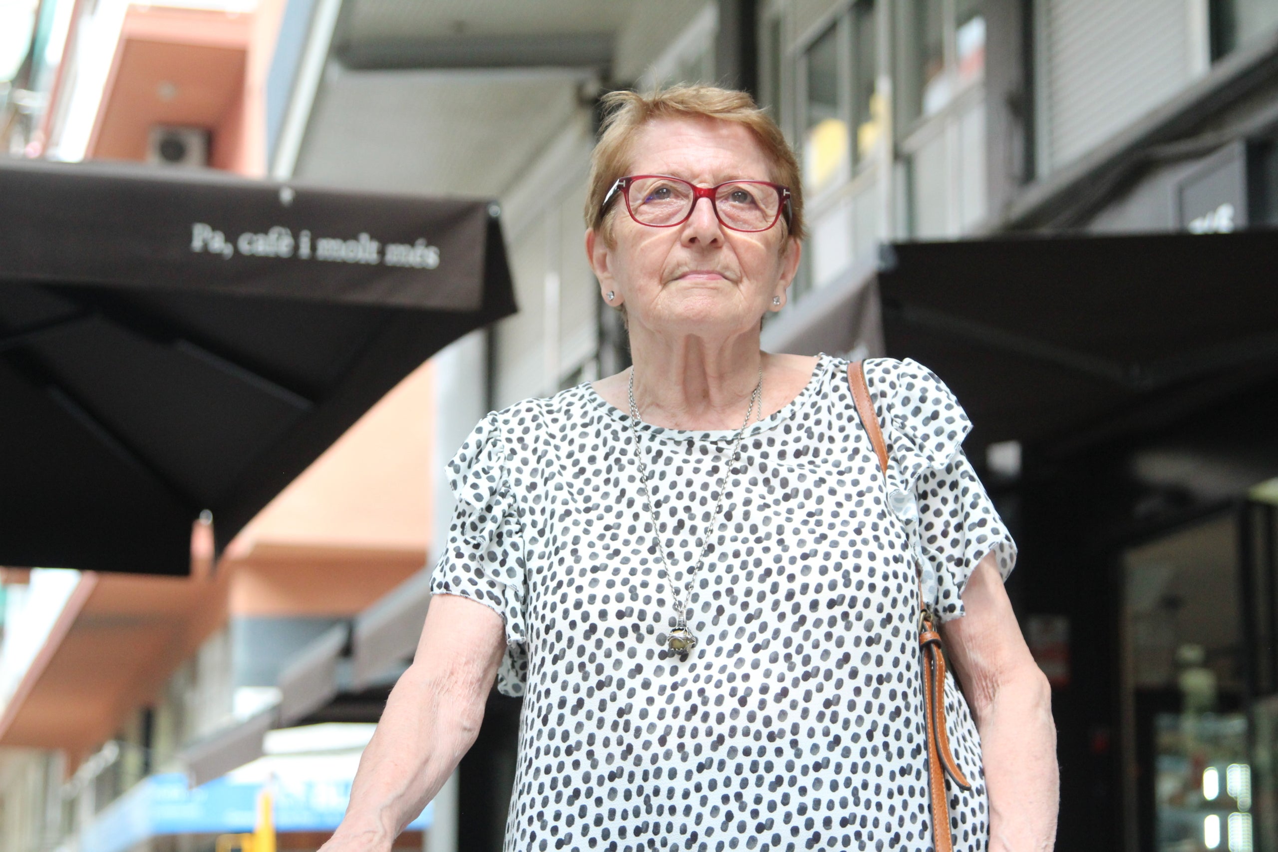 La Josefa Viu, Pepi, ha aconseguit un pis de lloguer a Sants després de ser desnonada a principis de juny / A.R.