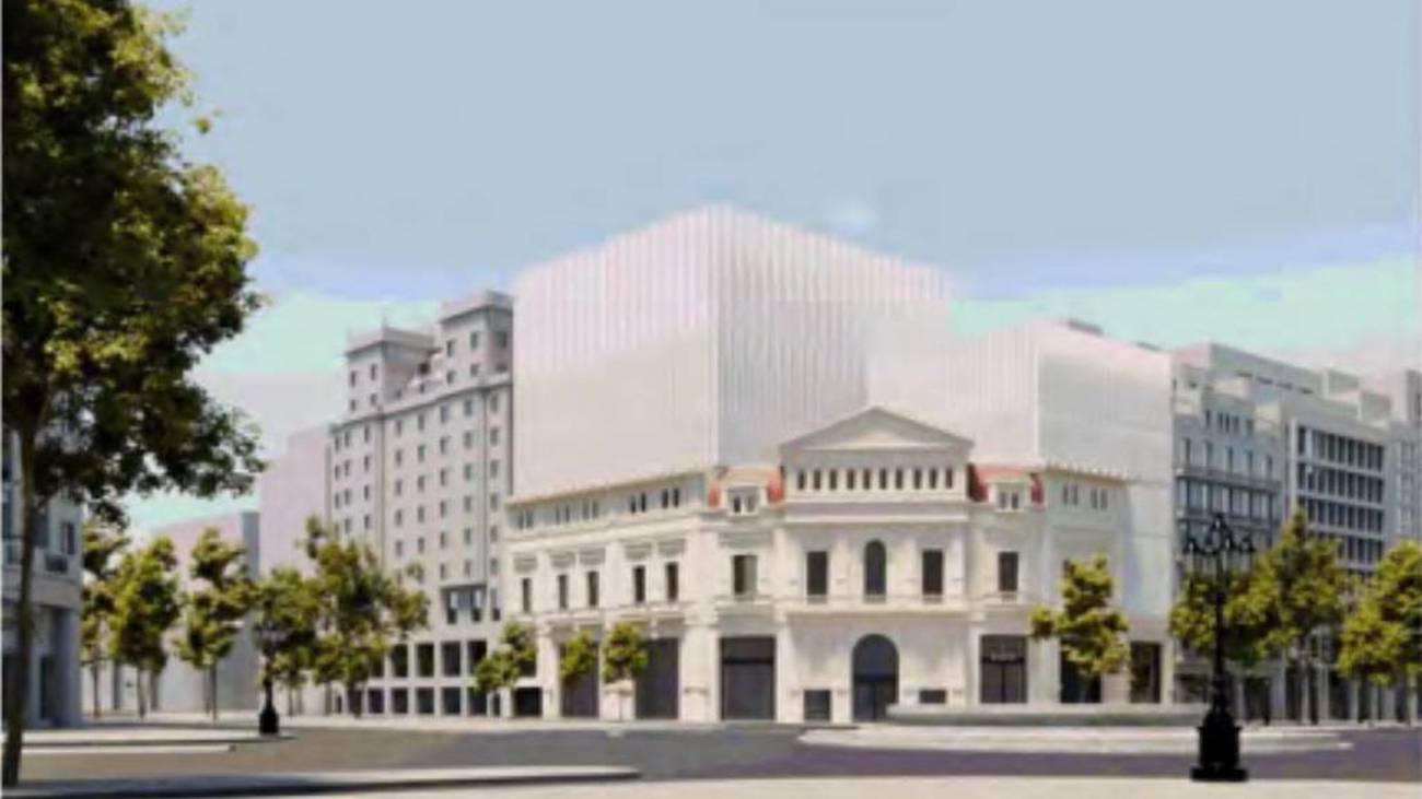 Render del futur Museu Thyssen, al passeig de Gràcia amb la Gran Via / Ajuntament de Barcelona