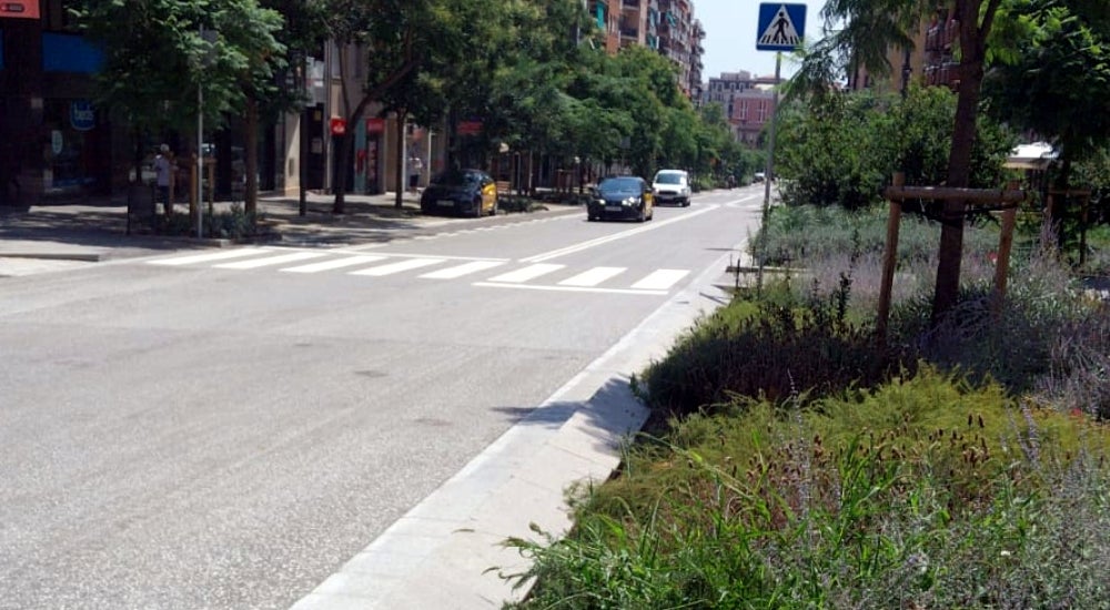 El nou paviment del carrer de Pi i Margall / Ajuntament de Barcelona