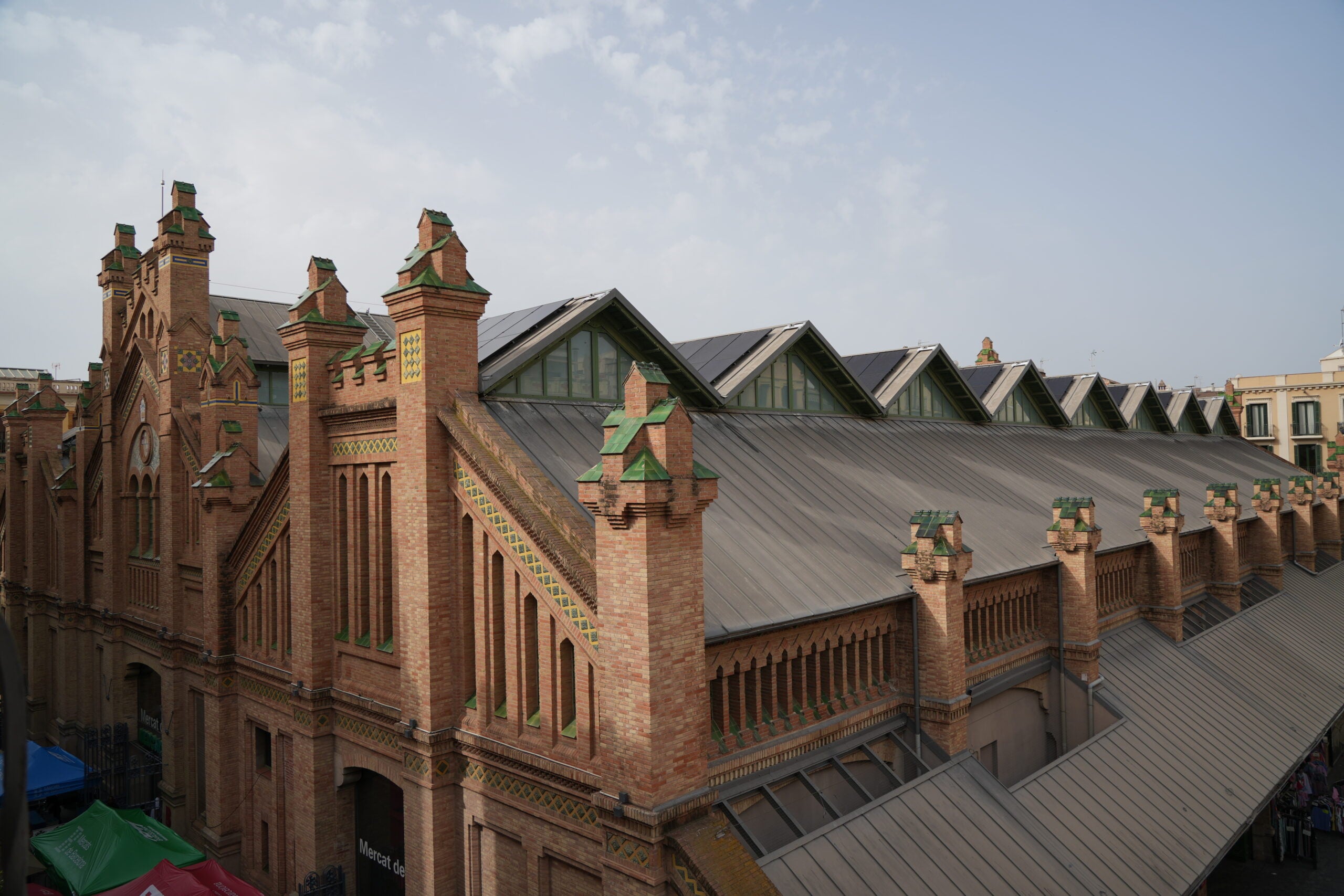 La nova coberta del Mercat de Sans | Ajuntament de Barcelona