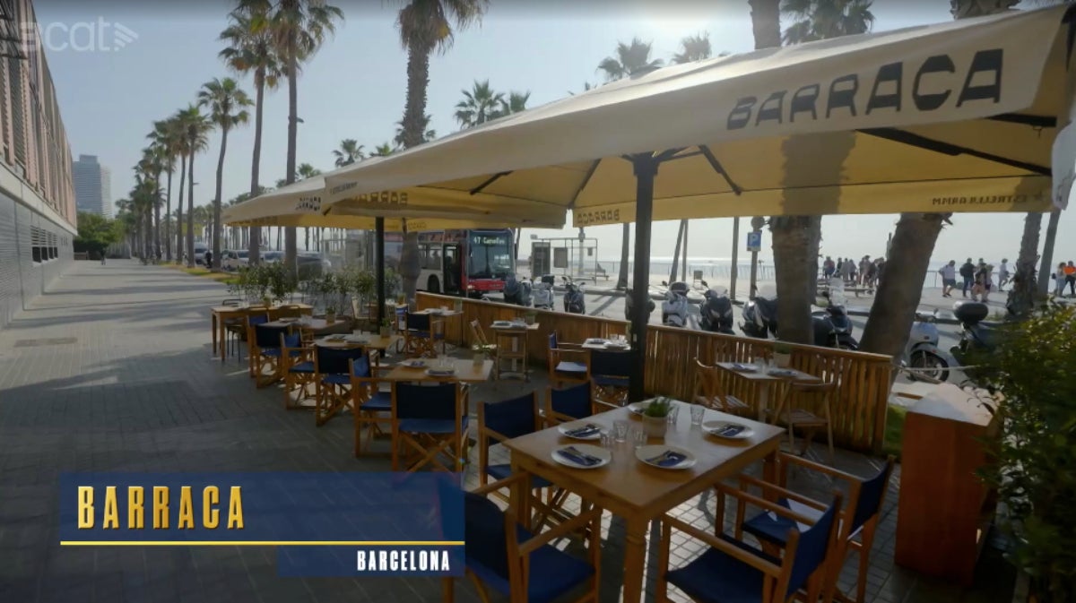 El restaurant Barraca de Barcelona ha estat acusat de no entendre el català - TV3