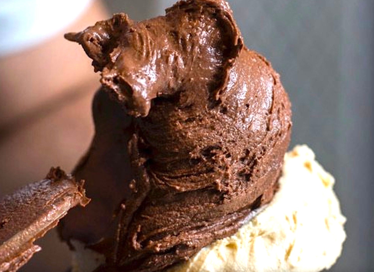 Uno de los helados que ofrecen en Dellaostia
