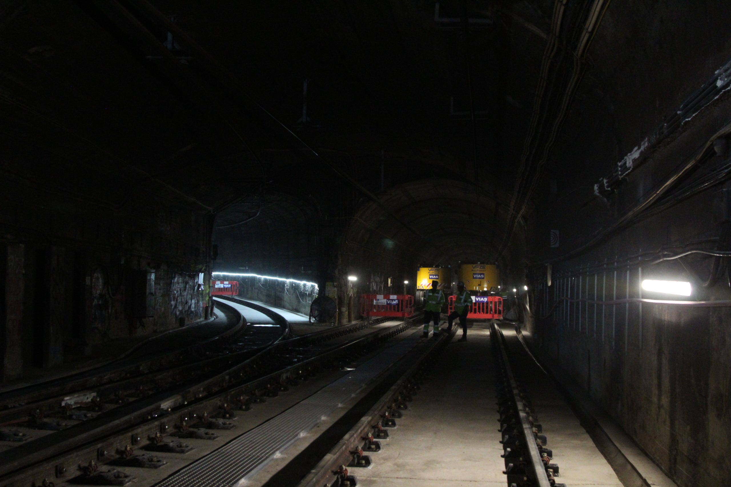 Les obres a la línia L4 del metro encaren la recta final / A.R.