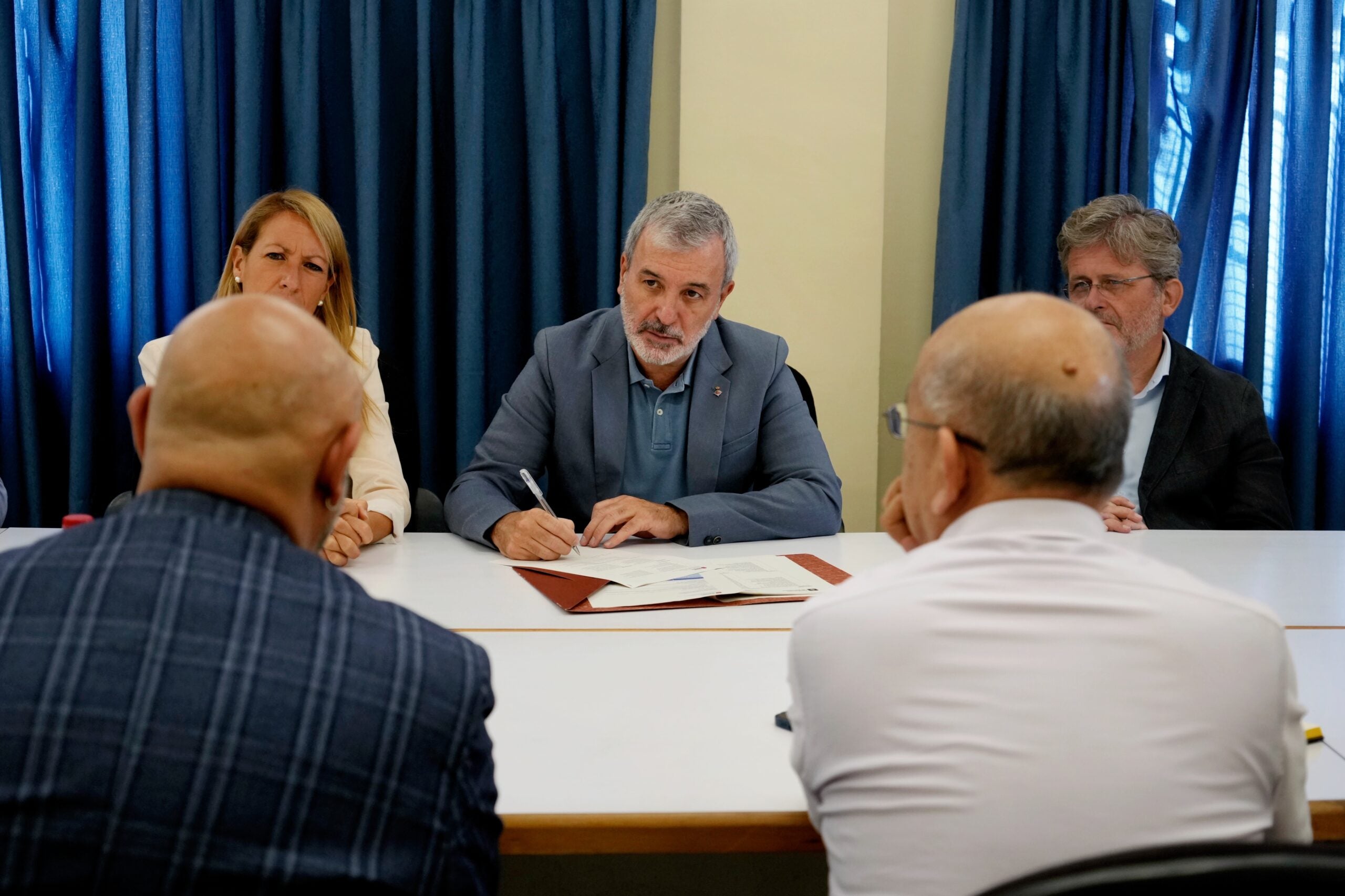 Imagen de la visita de Collboni a Jordania | Ajuntament de Barcelona