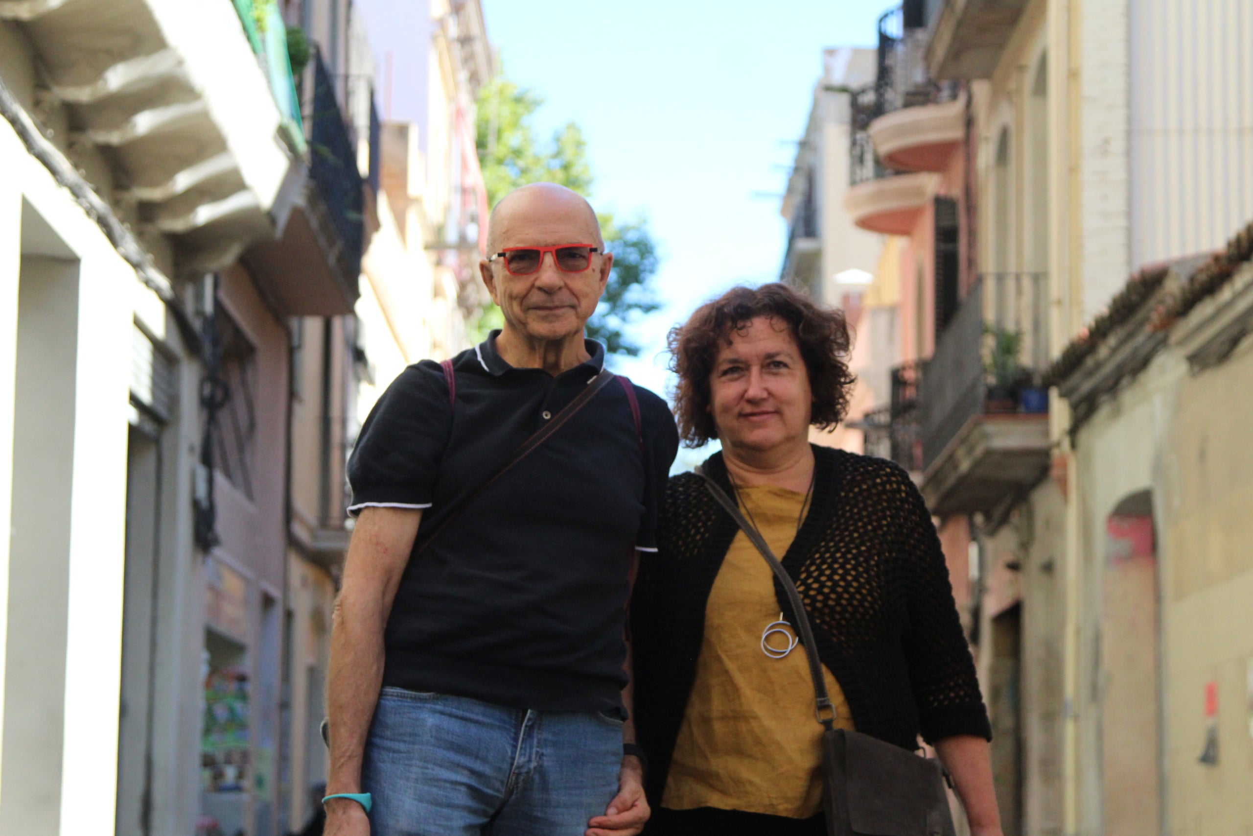 En Jaume Garcia y Gemma Águeda, dos de los abogados afectados por el sistema de pensiones de jubilación del sector / A.R.