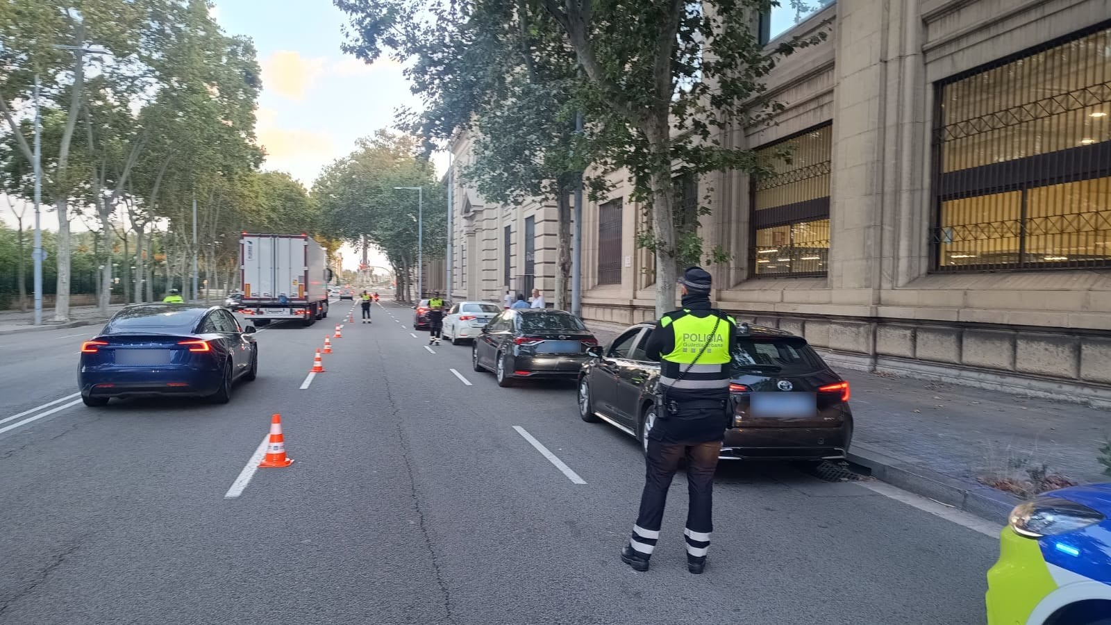 Un control de la Guardia Urbana | Guardia Urbana
