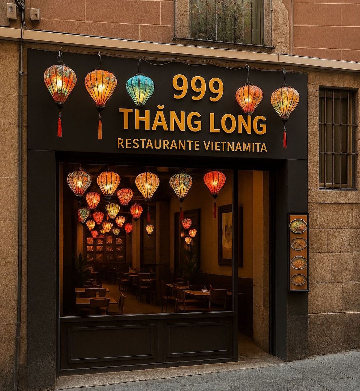 Imatge del nou restaurant 999 Thāng Long, que obrirà al carrer de les Moles, al barri Gòtic / Cedida al TOT Barcelona