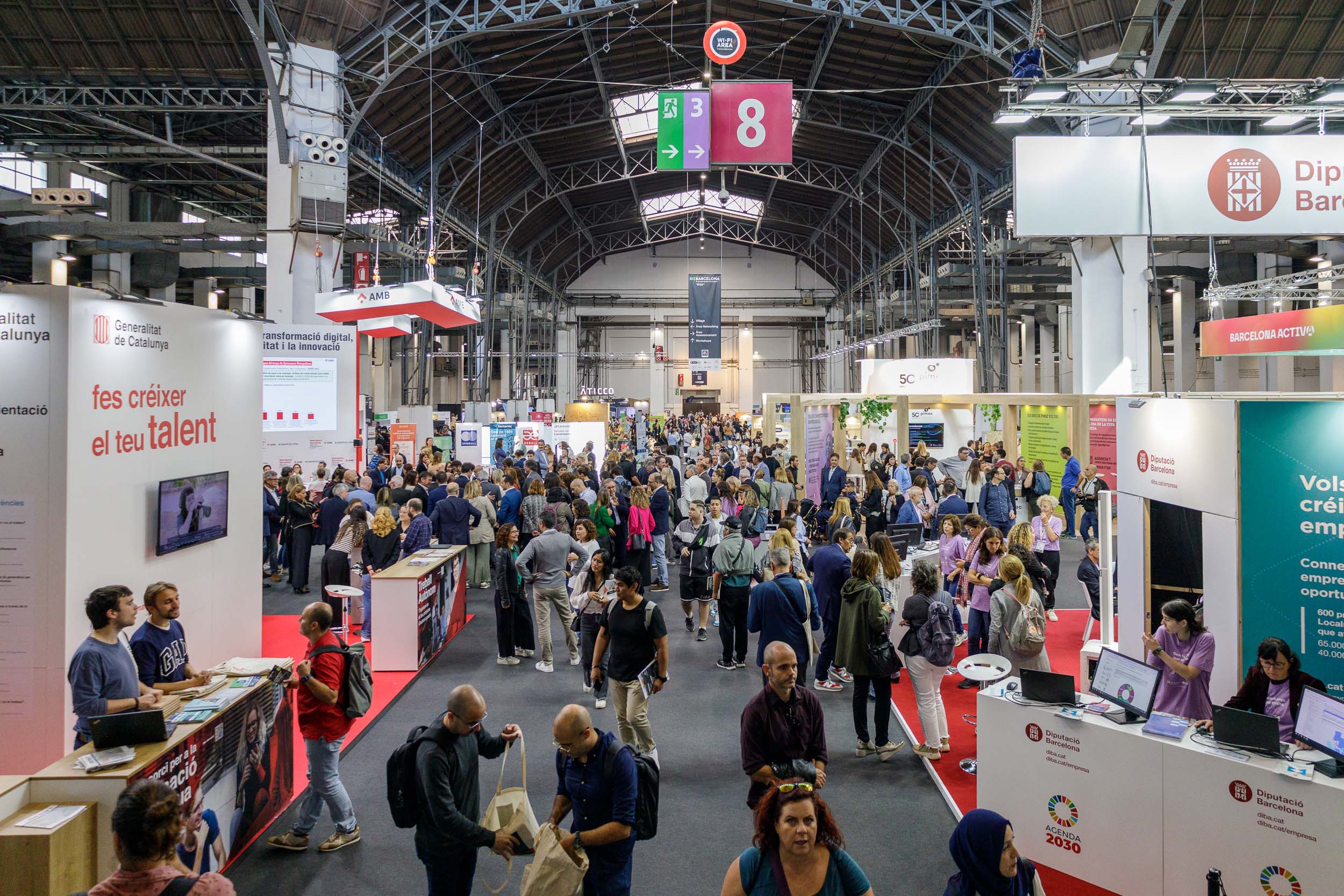 75 empreses i entitats oferiran productes i serveis per a la millora de la gestió empresarial i la promoció econòmica FIRA DE BARCELONA 