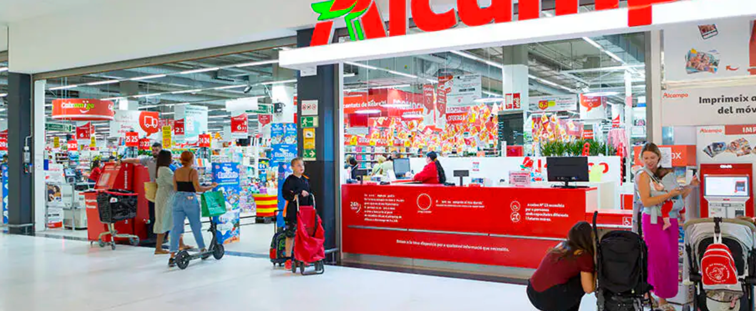 El Alcampo del centro comercial Diagonal Mar es el más barato de todo el Estado