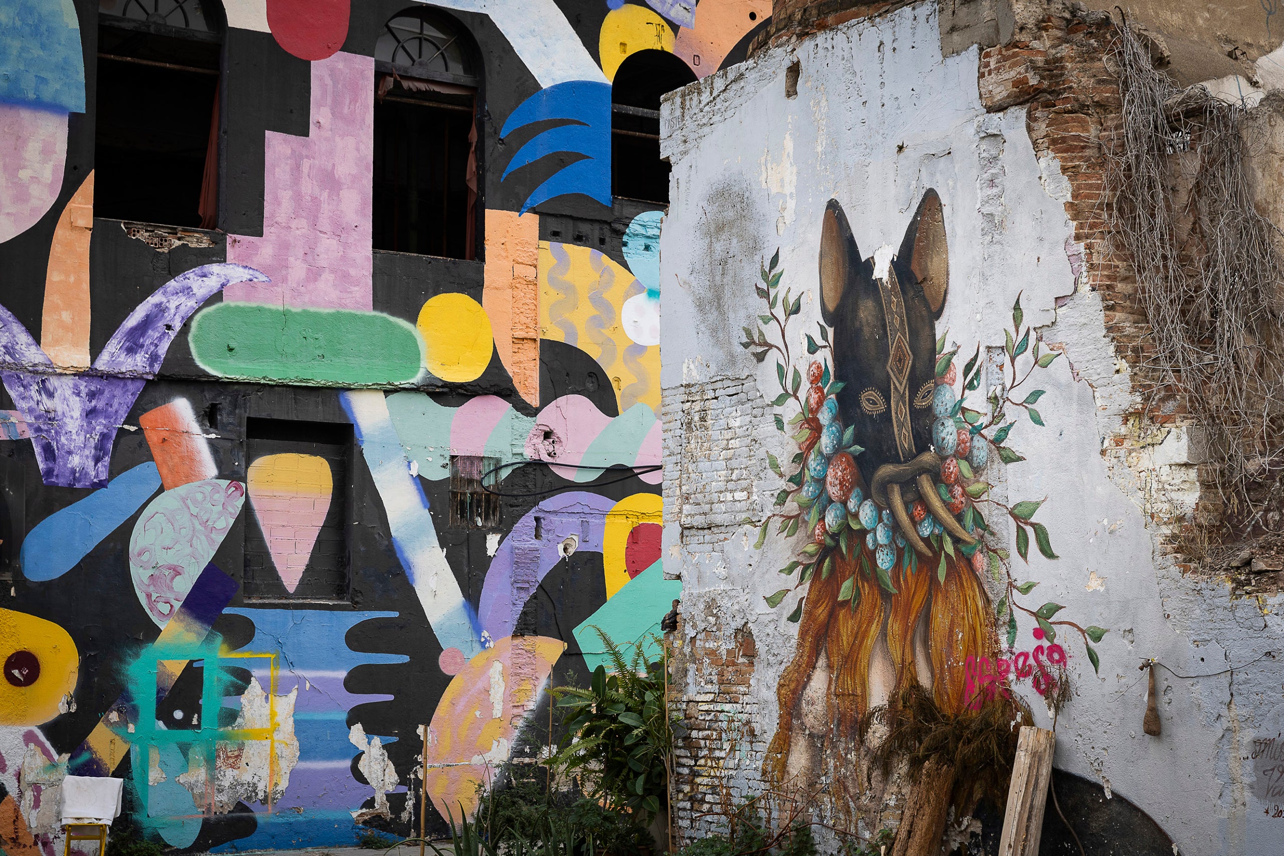 la escocesa, espai de creació, edifici Bé Cultural d'interès local.