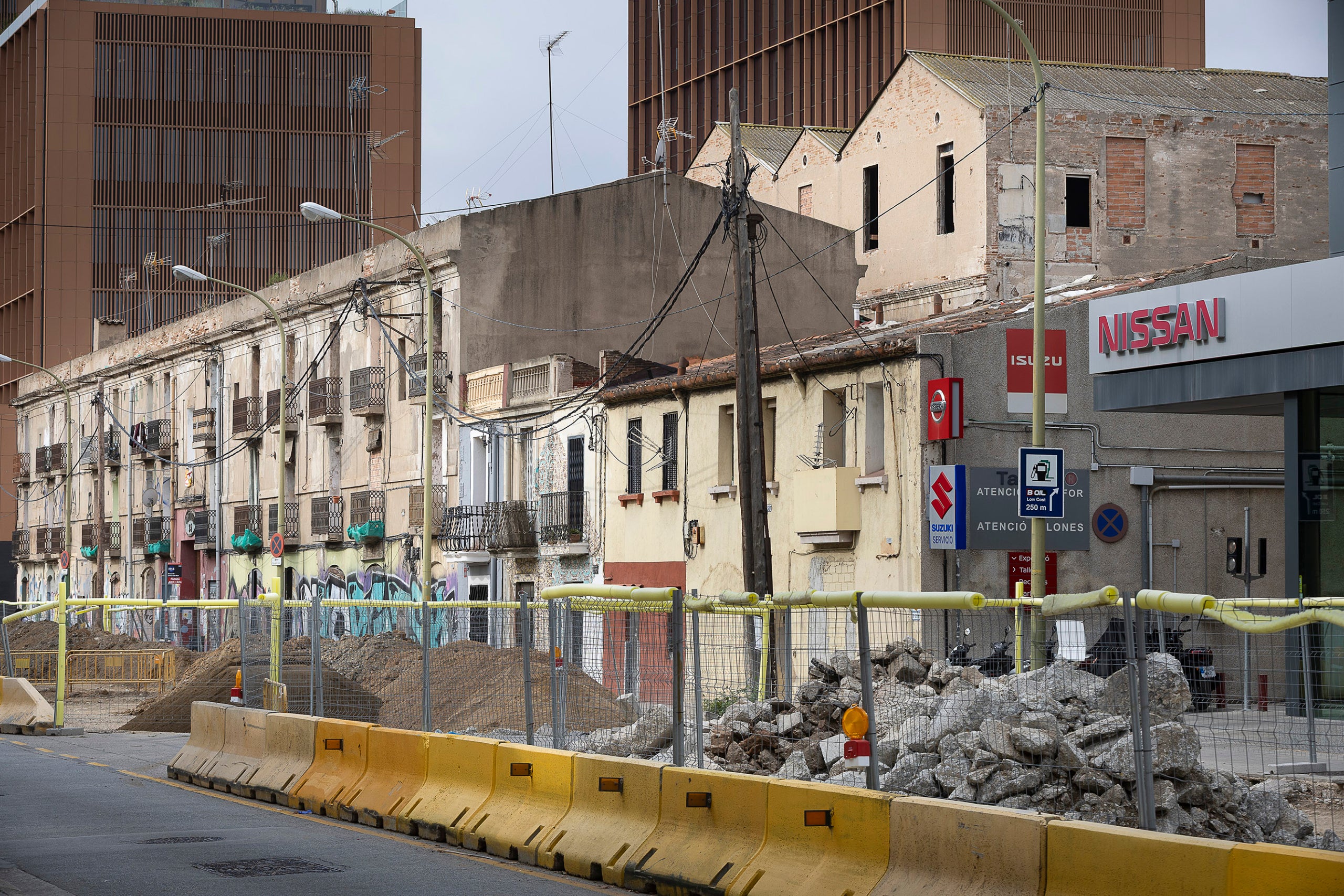 Antiga fàbrica tèxtil La Escocesa, al barri del Poblenou / Jordi Play
