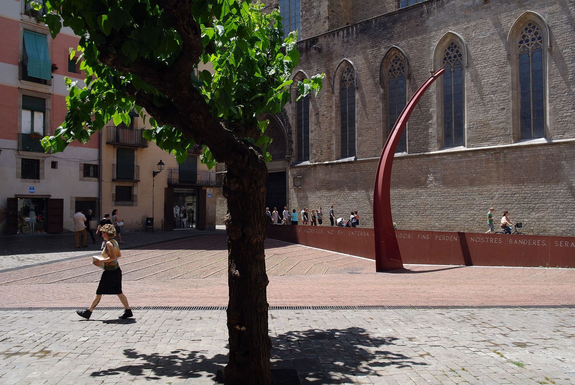 El Fossar de les Moreres recorda els caiguts durant el setge a Barcelona de 1714 | Vicente Zambrano / Ajuntament 