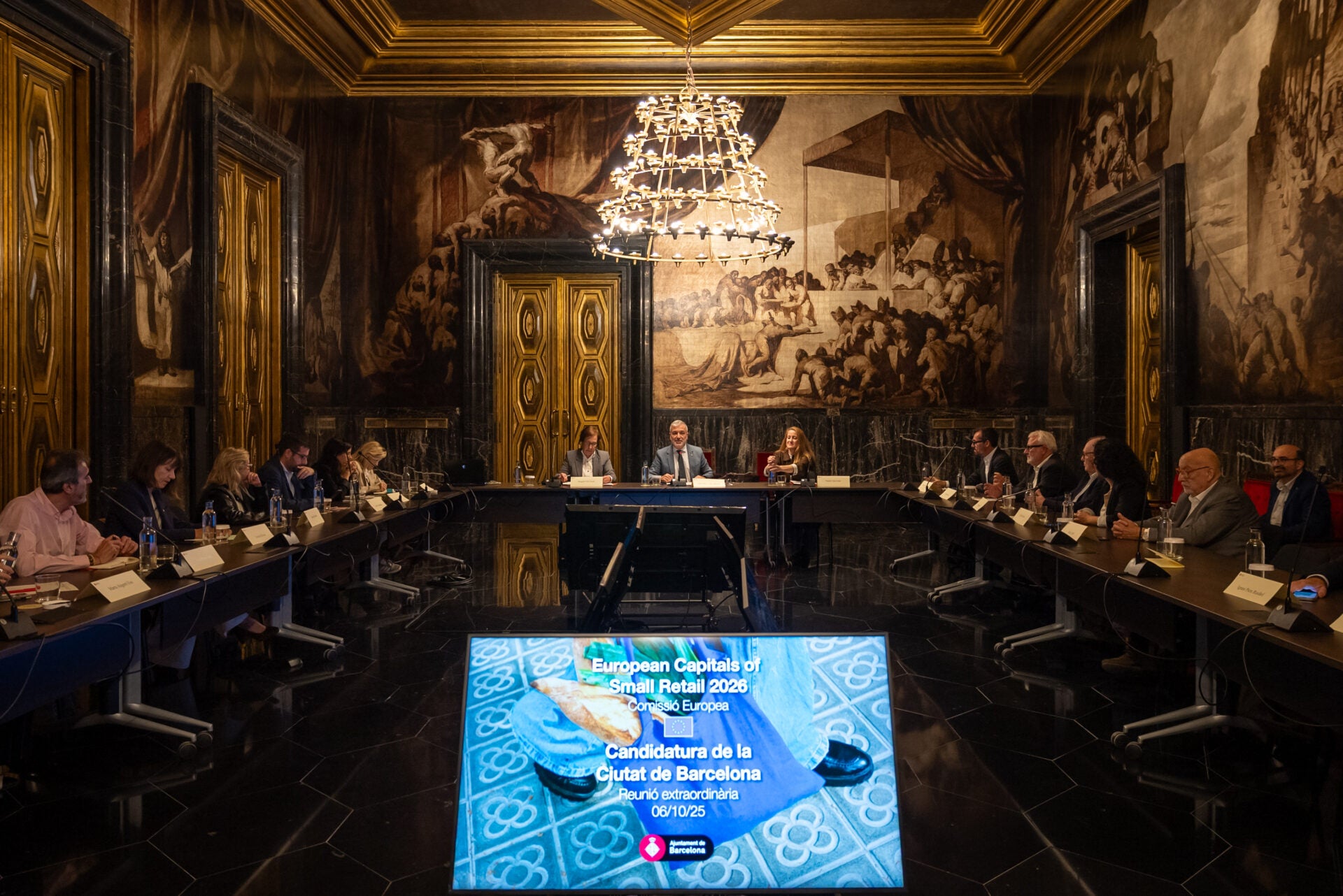Barcelona presenta la candidatura a ser la primera capital europea del comerç de proximitat / Ajuntament