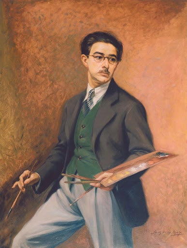 Autorretrato (1944) / Francisco Sainz de la Maza (Sainz de la Maza)