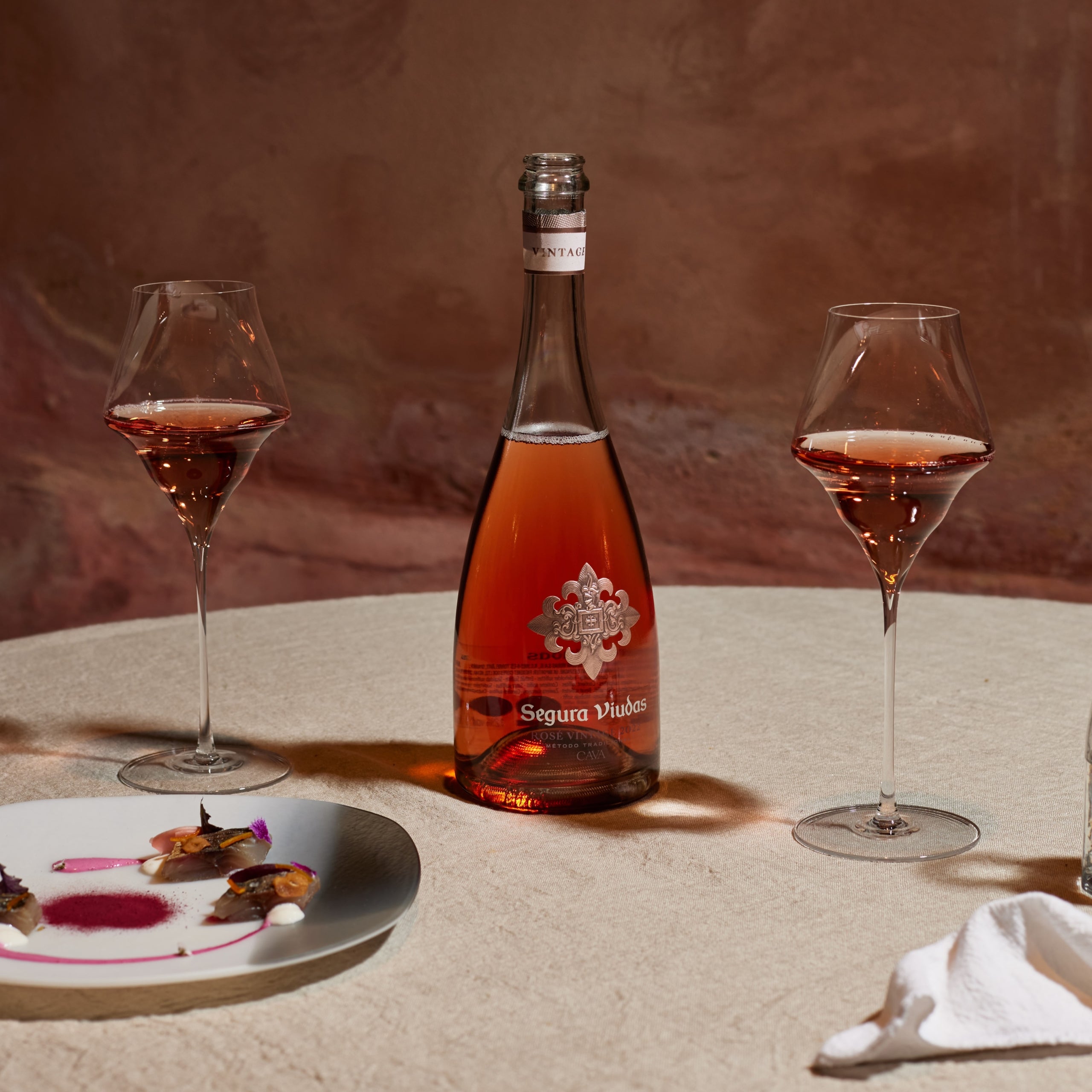 Imagen de una botella de Segura Viudas Rosé Vintage / Cedida