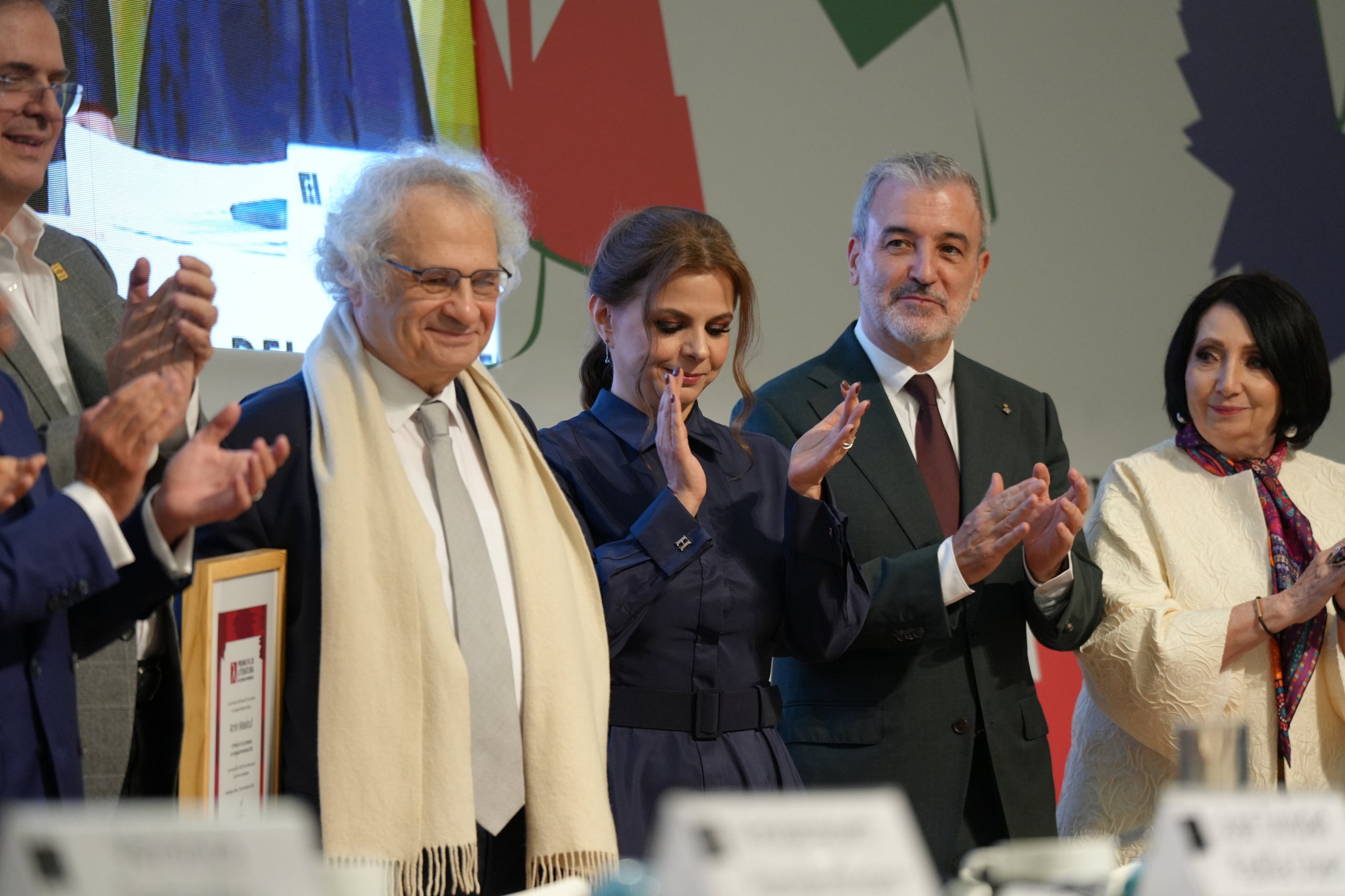 Jaume Collboni, durante la apertura de la FIL de Guadalajara, en México / ACN-Eli Don