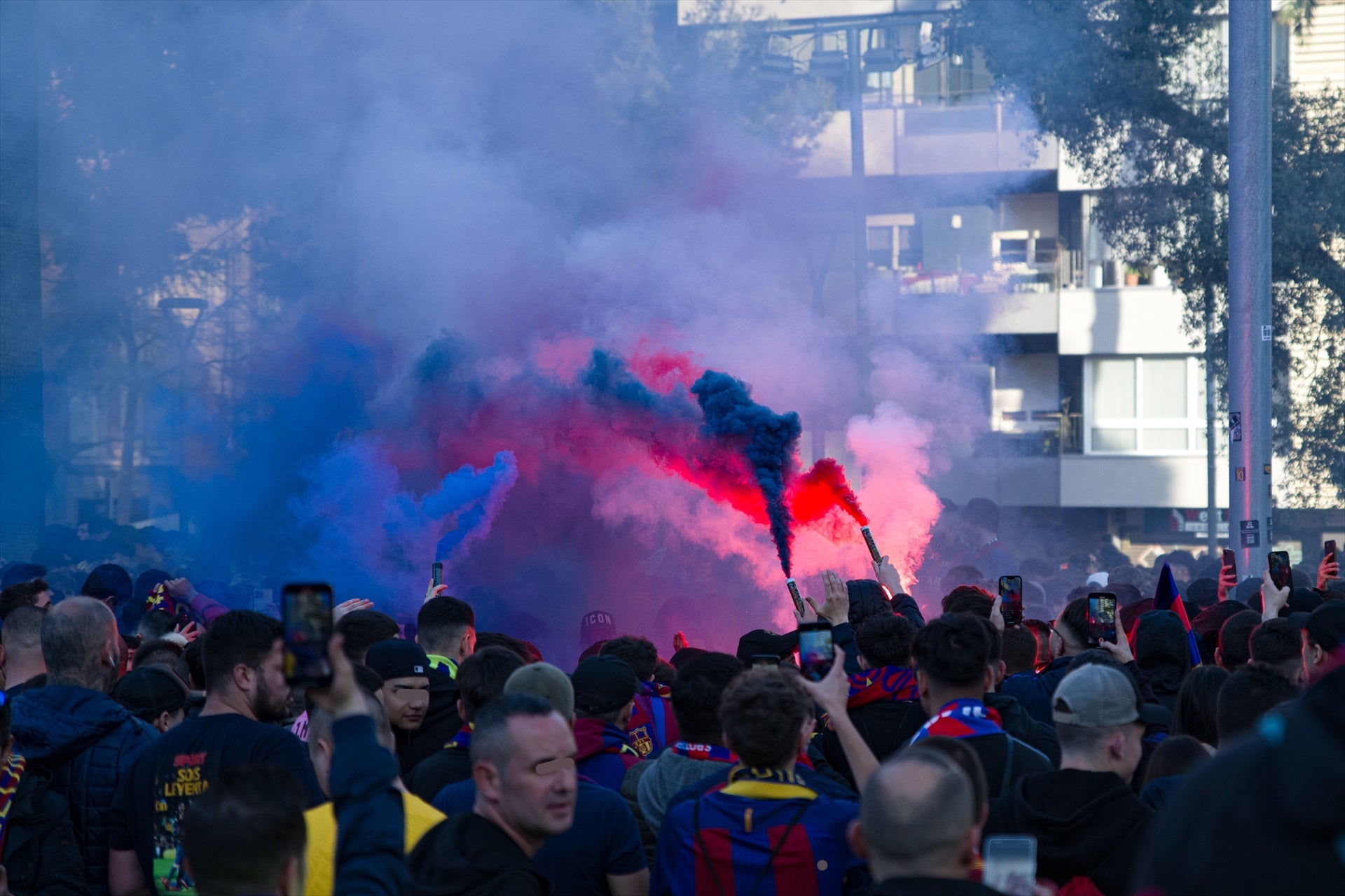 Els Jardins de Bacardí, l'any 2023, en la prèvia d'un Barça - Reial Madrid | Laura Sopena / Europa Press