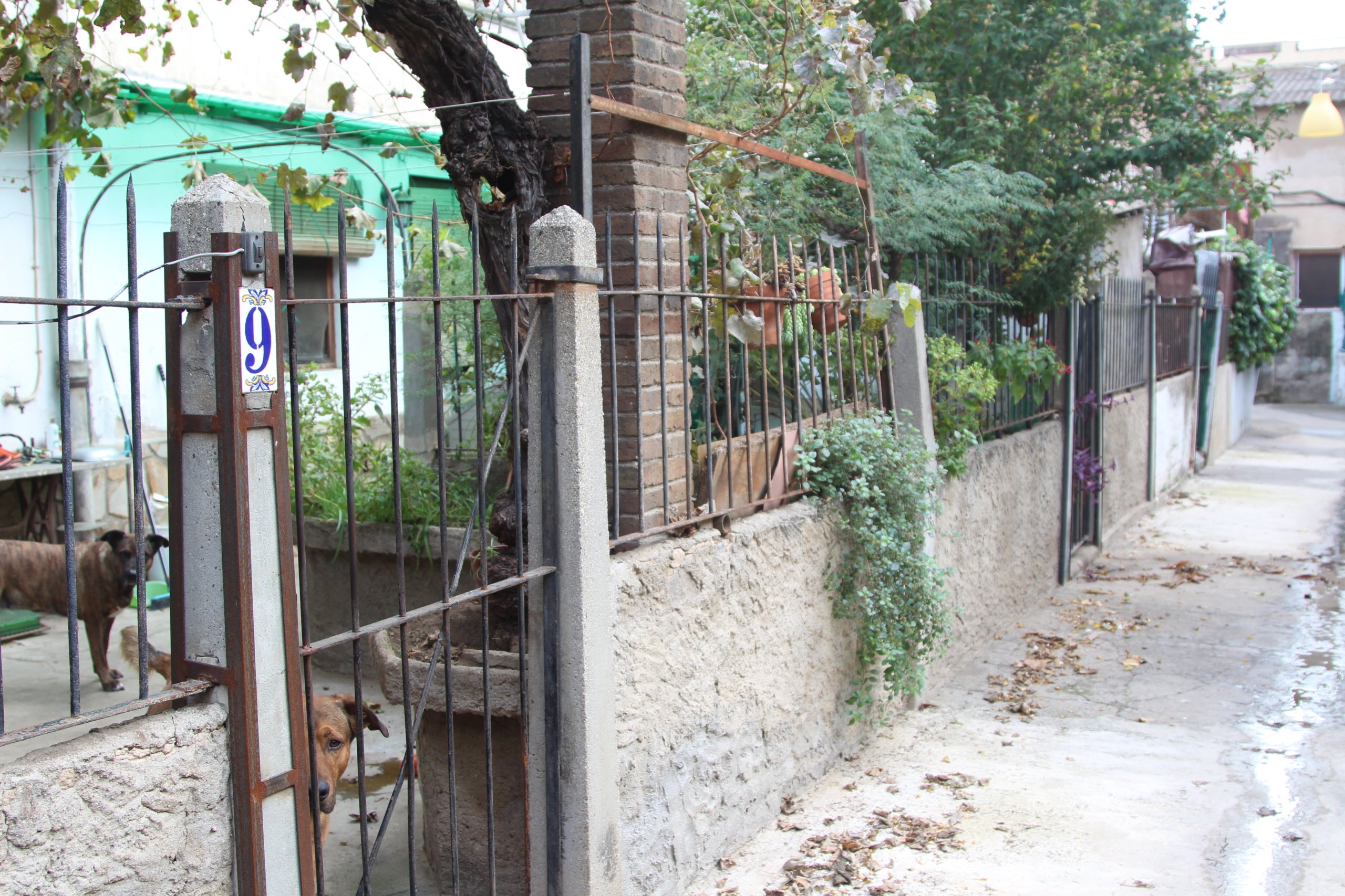 El pasaje oculto en la calle de Burgos afectado por las expropiaciones del Calaix de Sants / A.R.