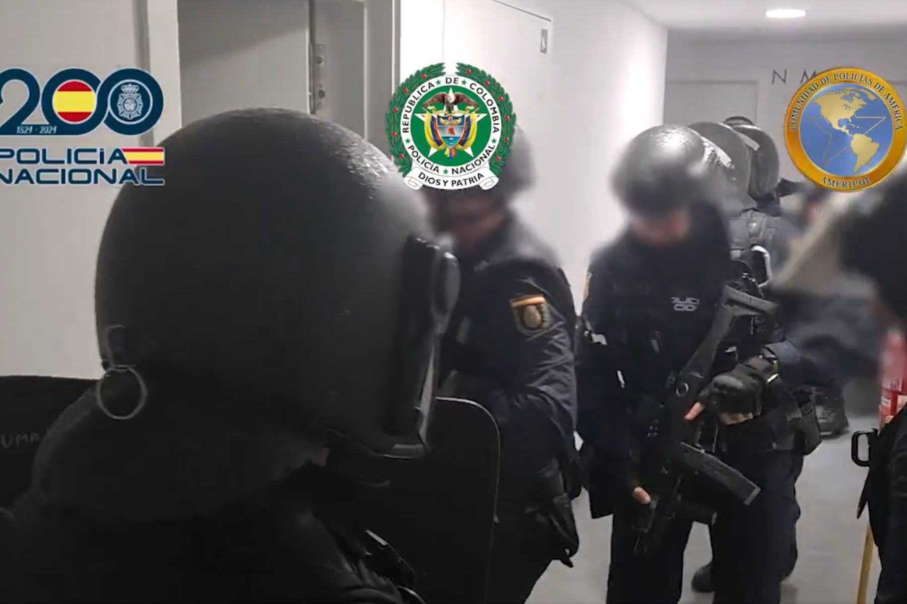 Una imagen de una de las entradas de la Policía / X