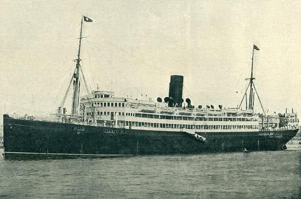 El vapor Infanta Isabel de Borbón, rebatejat com a 'Uruguay' després de la proclamació de la Segona República