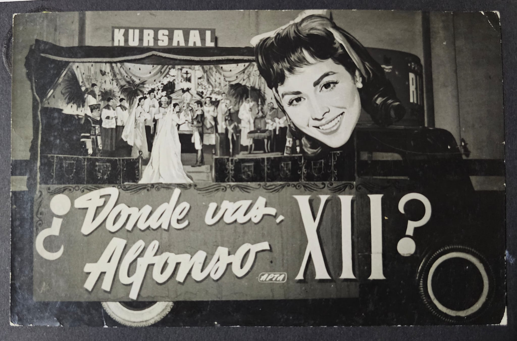 Un dels cartells de pel·lícules i obres de teatre que va pintar l'artista barceloní Lluís Pesarodona, Pessa / Cedida