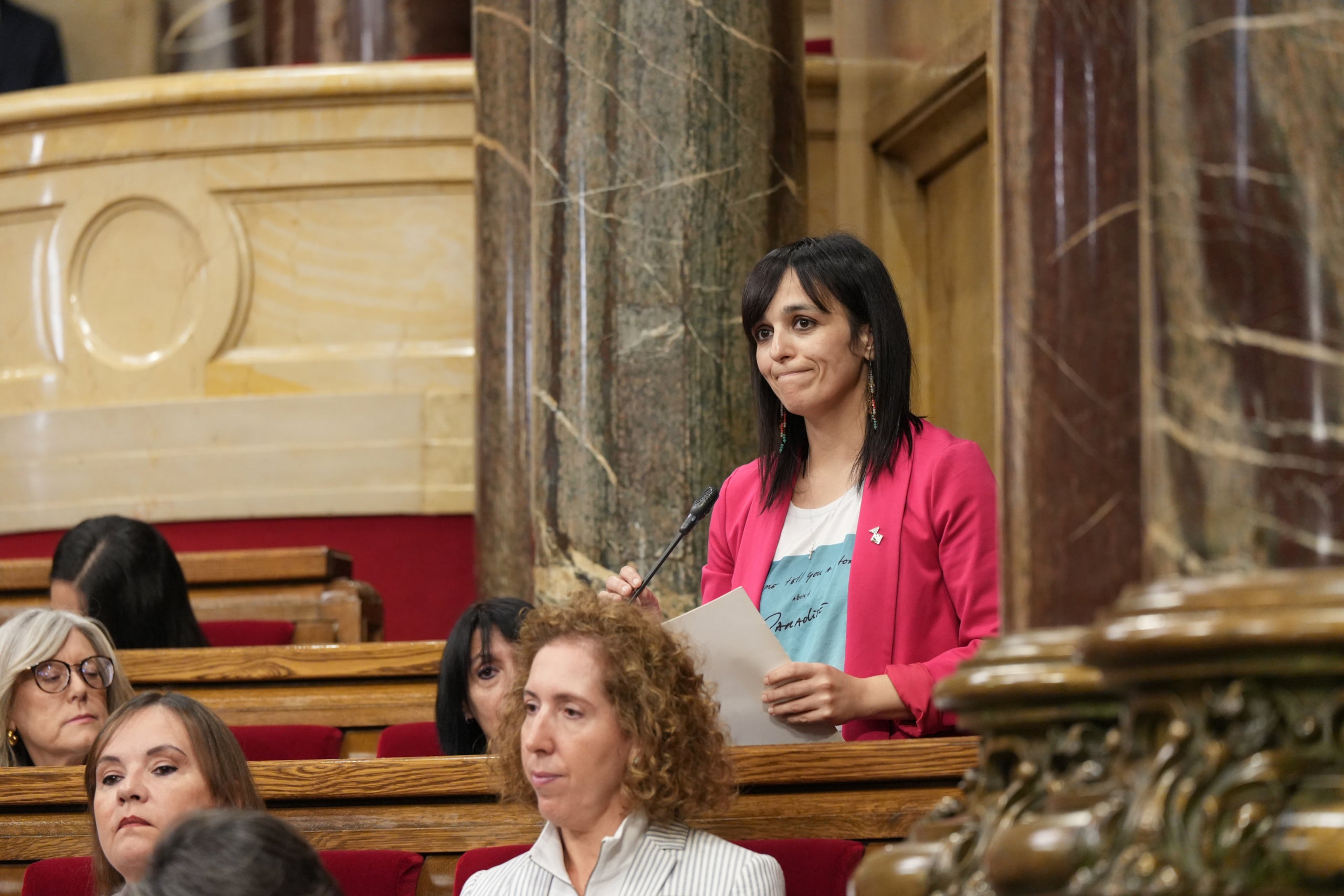Sílvia Orriols, en una imatge al Parlament de Catalunya de l'octubre passat / ACN-Bernat Vilaró
