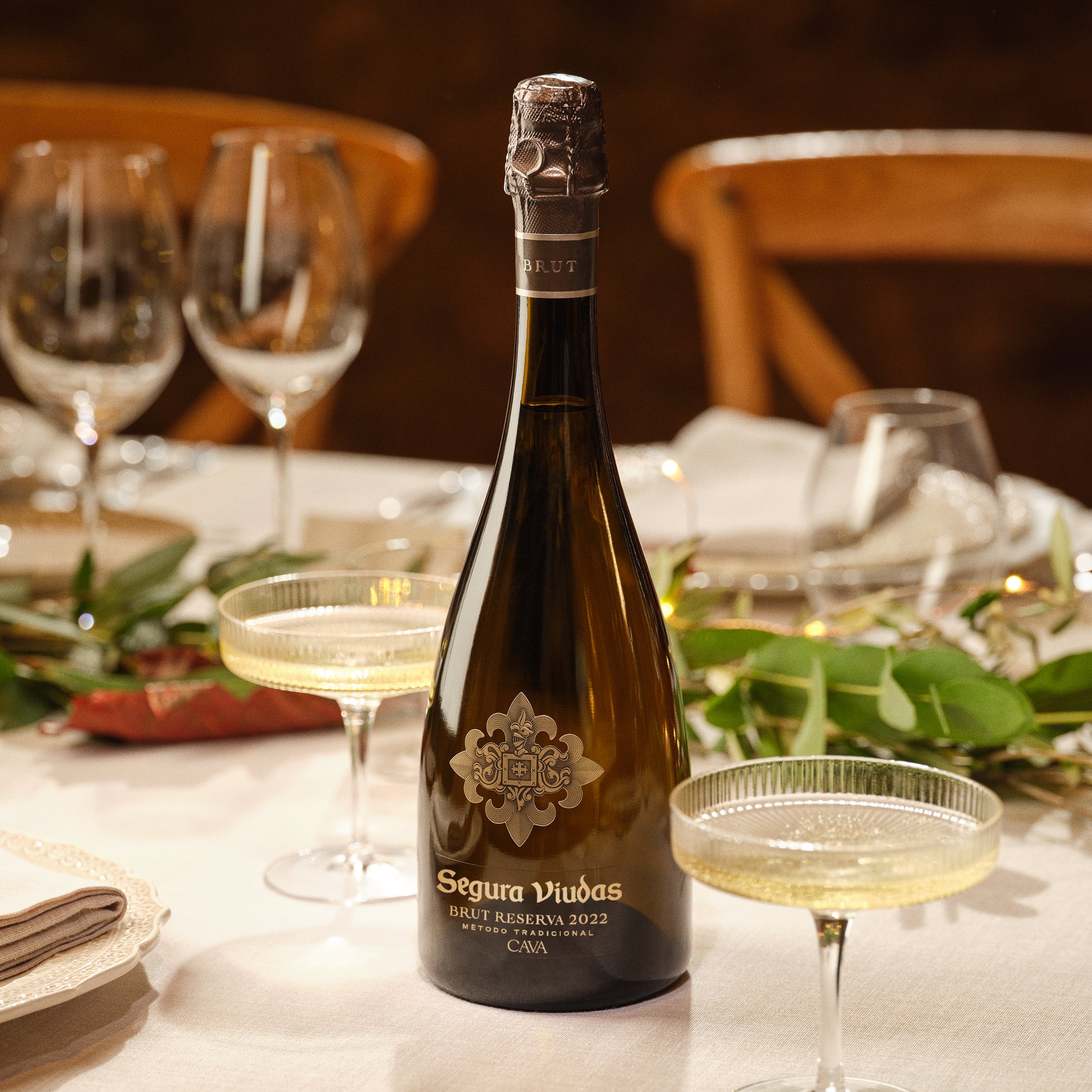 Ampolla de Segura Viudas Brut Reserva 2022