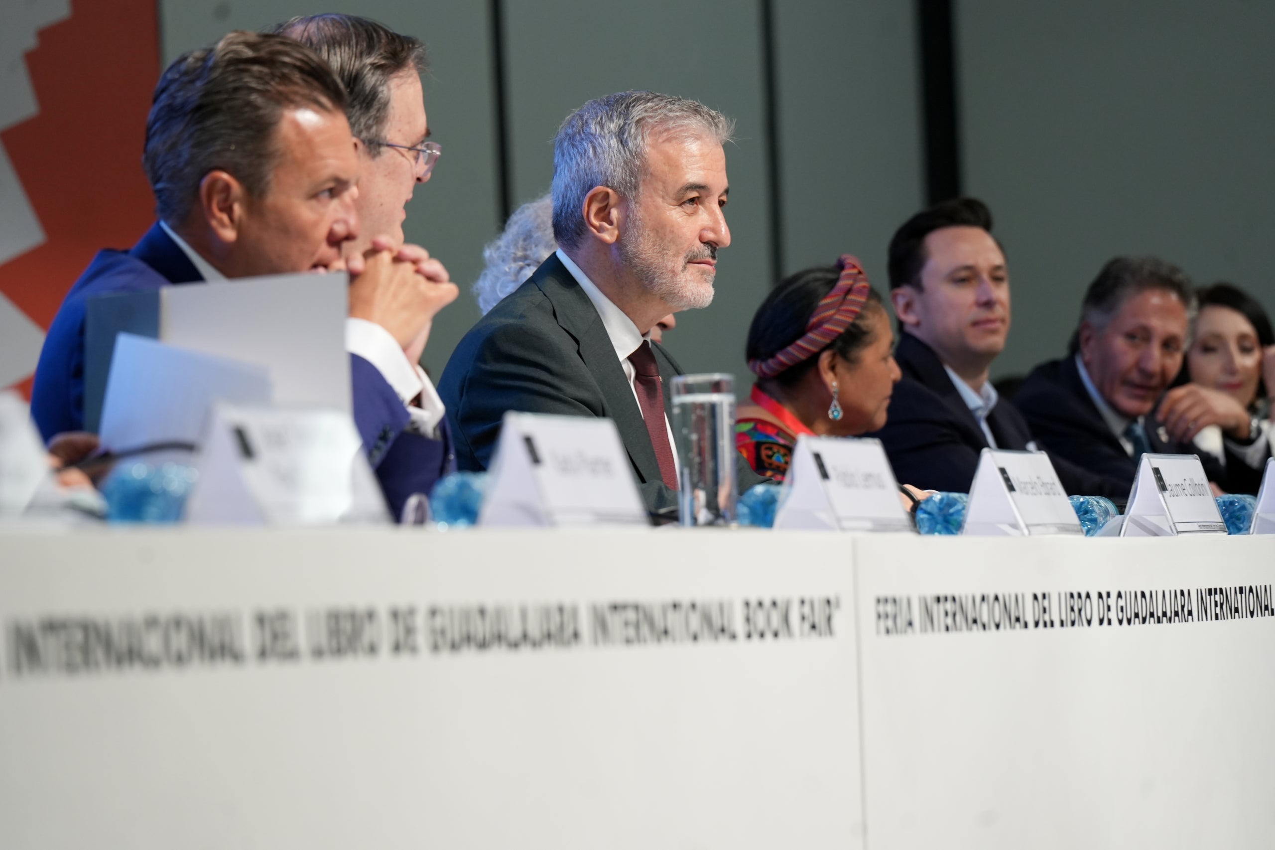 L'alcalde Jaume Collboni a la inauguració oficial de la Fira Internacional del Llibre de Guadalajara (Mèxic) / ACN