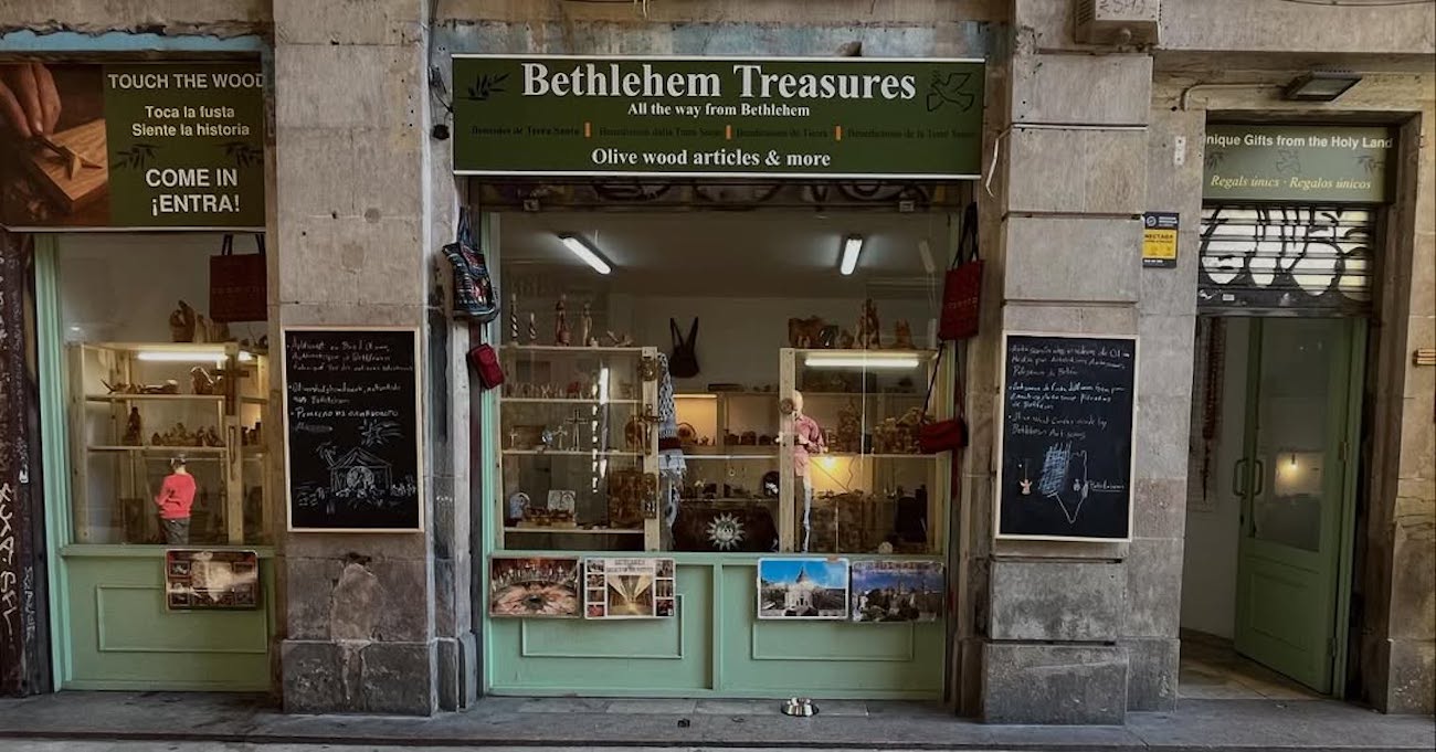 La botiga Bethlehem Treasures al Gòtic / Bethlehem Treasures-Instagram