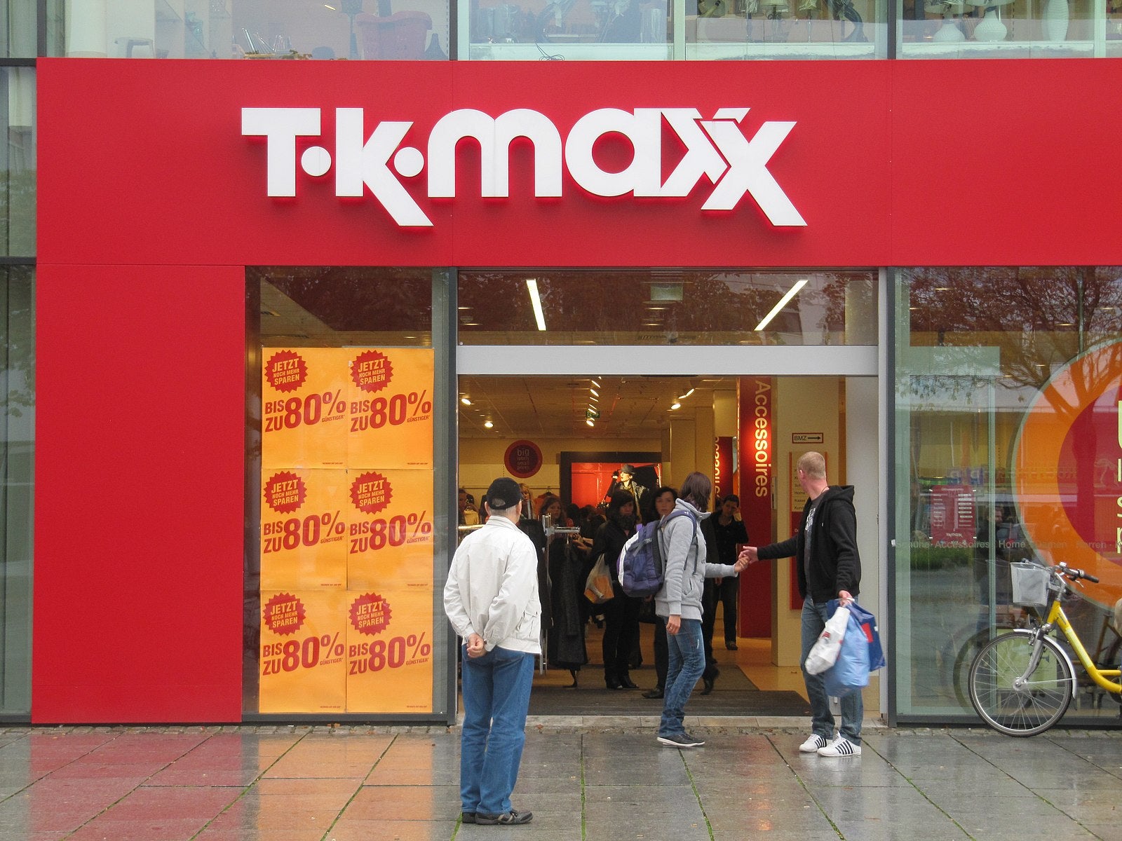 Una botiga de TK Maxx, com la que obrirà a Barcelona / Wikimedia Loozrboy