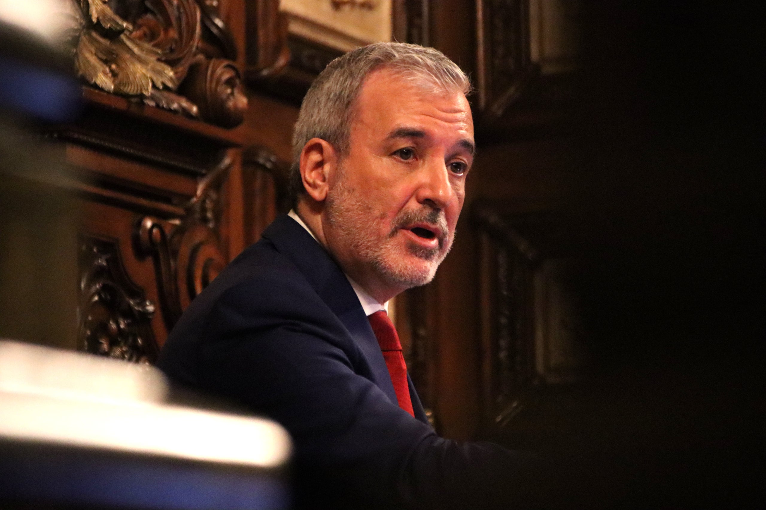 L'alcalde Jaume Collboni al Ple de gener | 