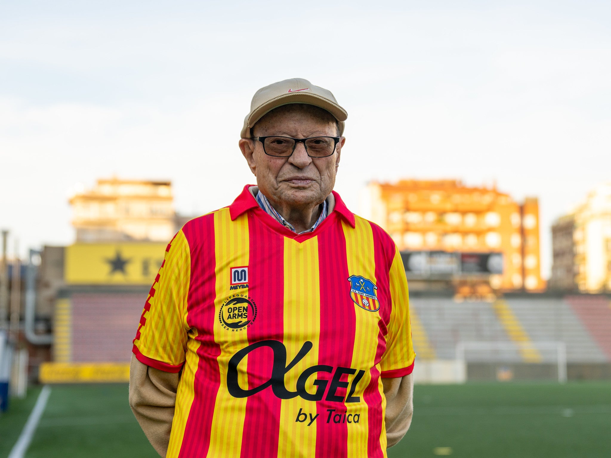 Ramon Mora, en el Narcís Sala / Álvaro Martin / UE Sant Andreu