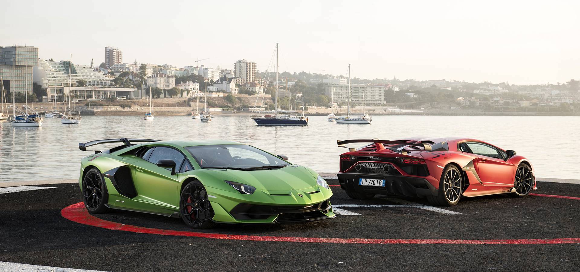 Models de Lamborghini Aventador com el que va iniciar la pretesa estafa/Lamborghini