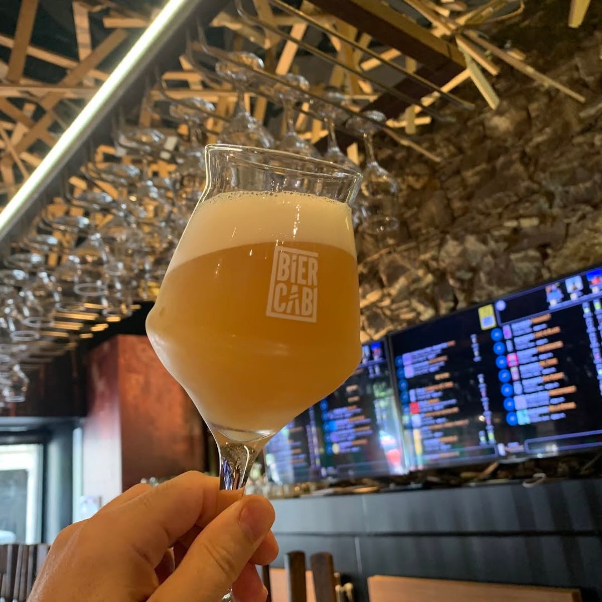 Una cervesa de Biercab, al carrer de Muntaner / Instagram-Biercab