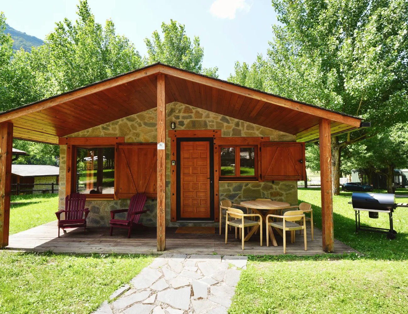 Un allotjament al càmping Holacamp Vall d'Aran