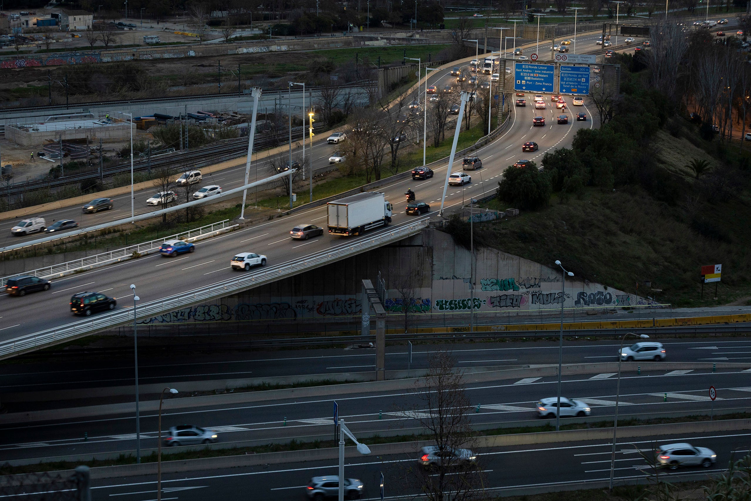 trànsit, transport per carretera, contaminació, cotxes