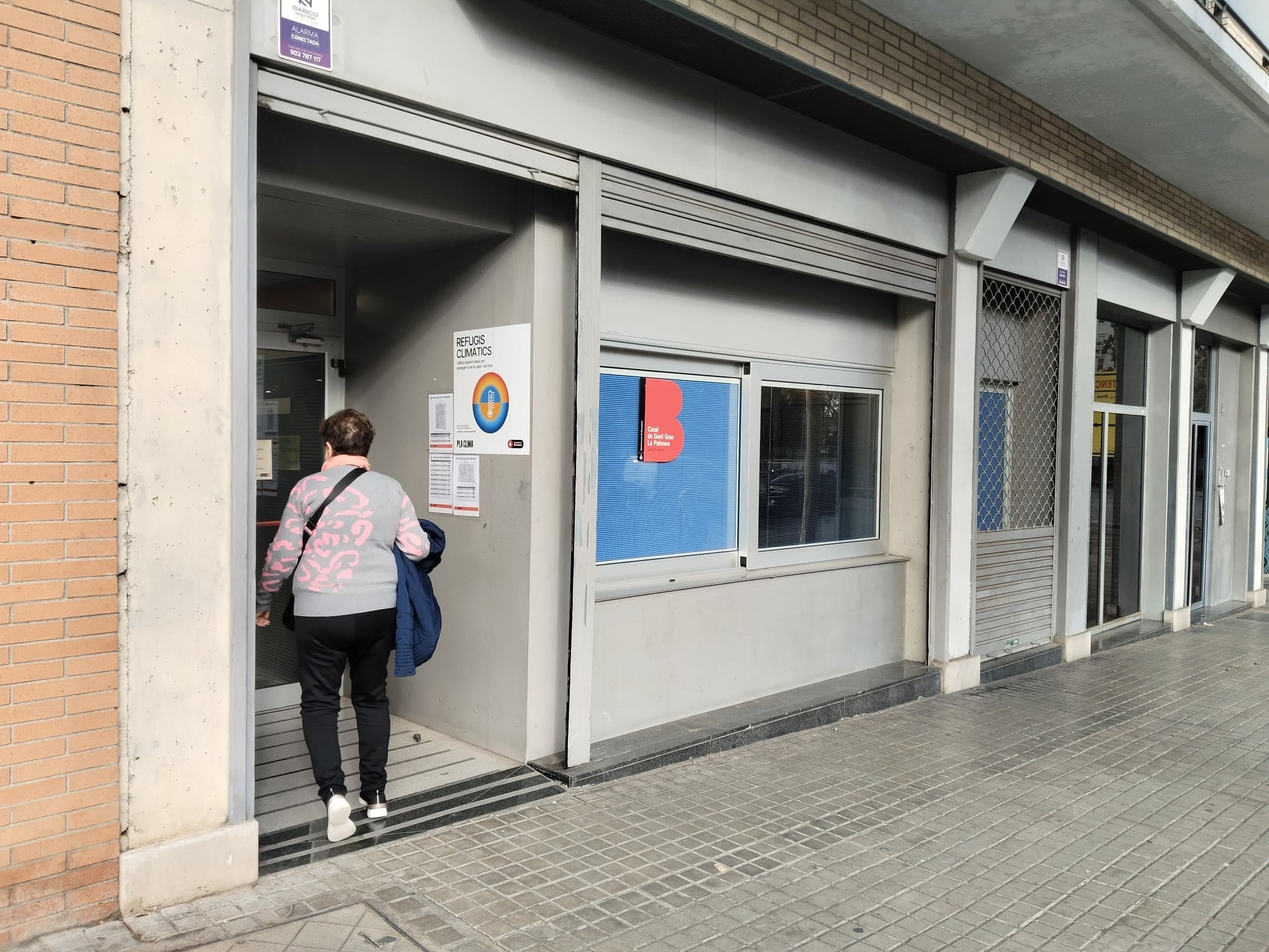 L'entrada al Casal de Gran de La Palmera