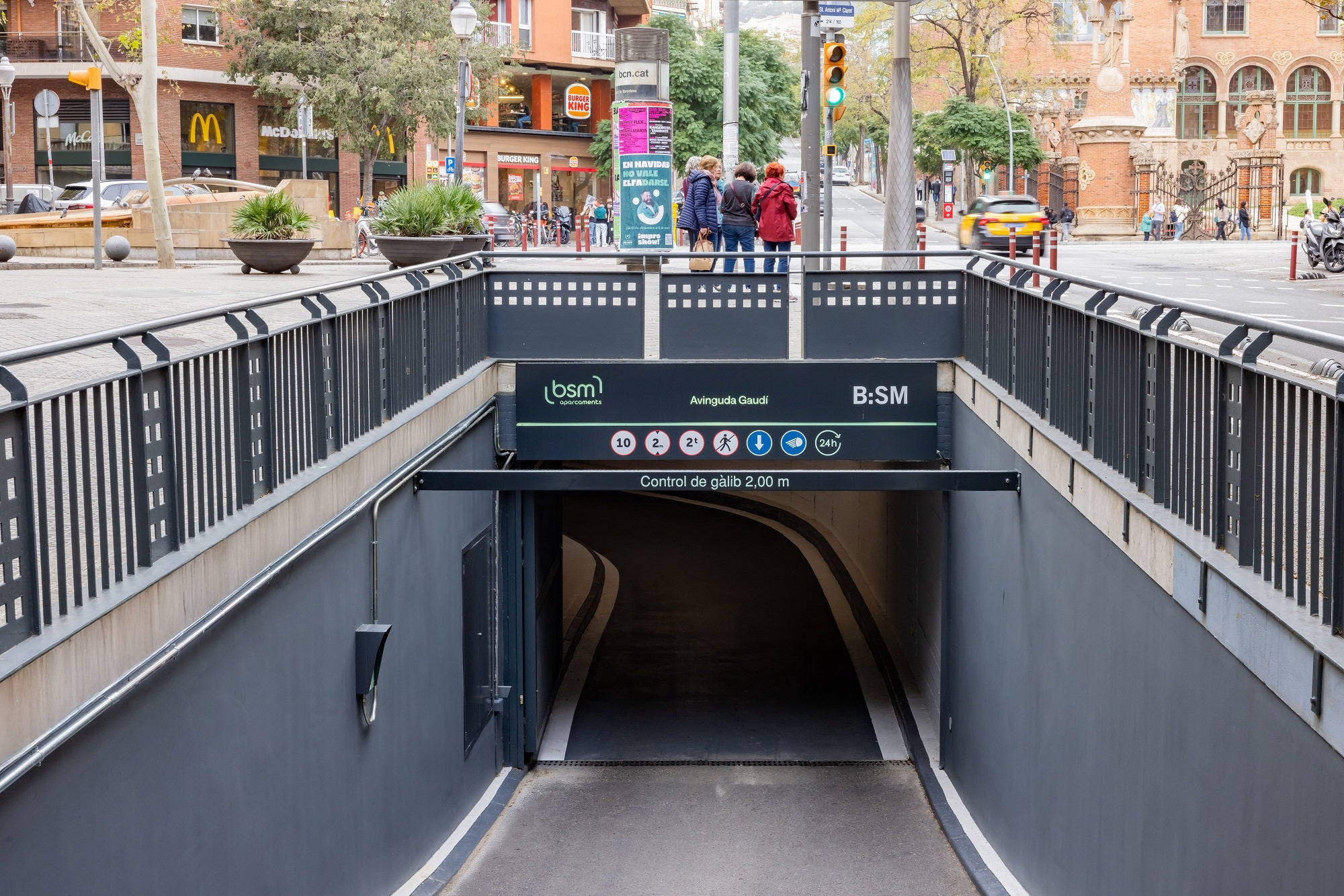 Aparcaments gestionats per Barcelona de Serveis Municipals (BSM) en una imatge d'arxiu / BSM