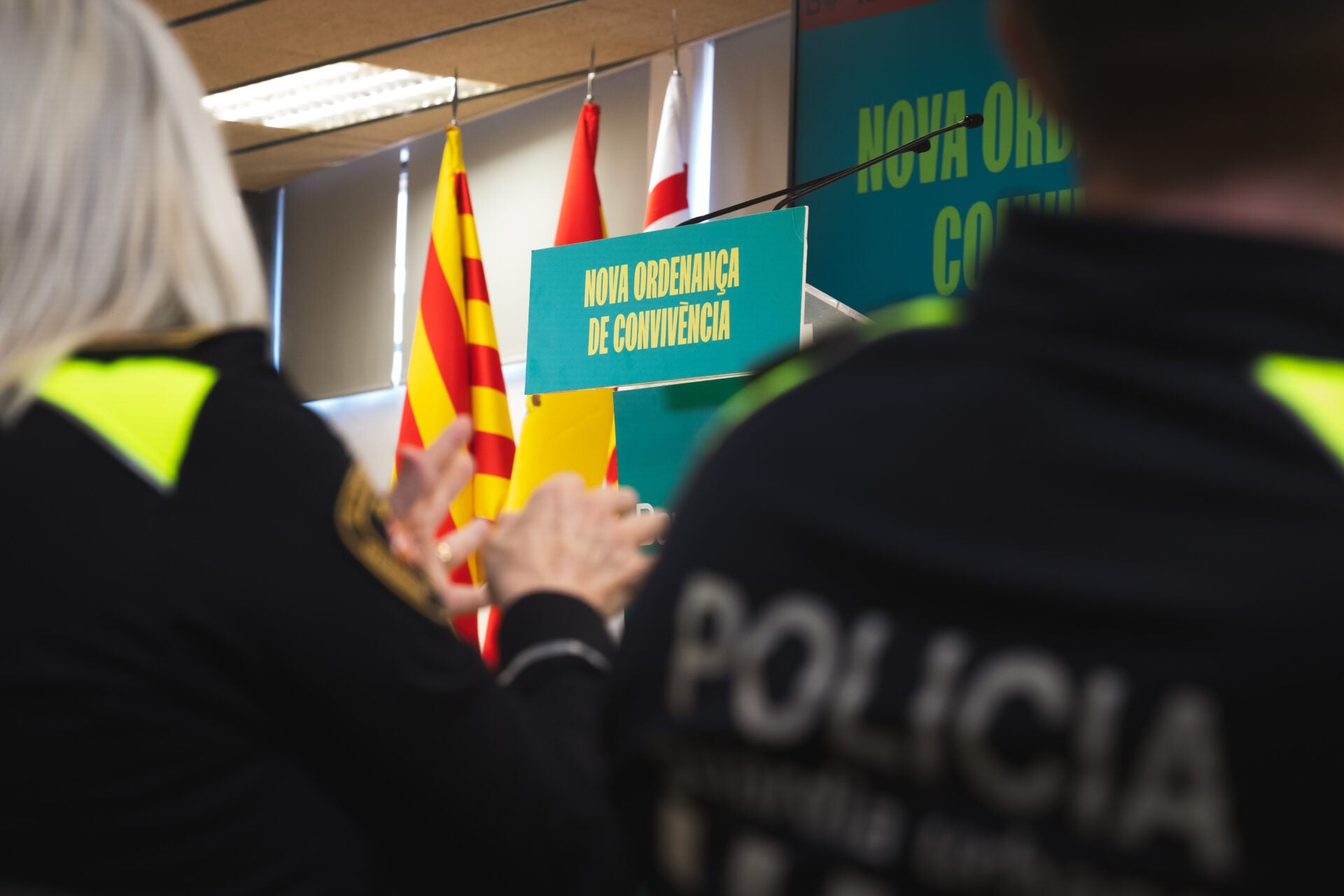 Roda de premsa per presentar les novetats de la nova ordenança de civisme / Ajuntament