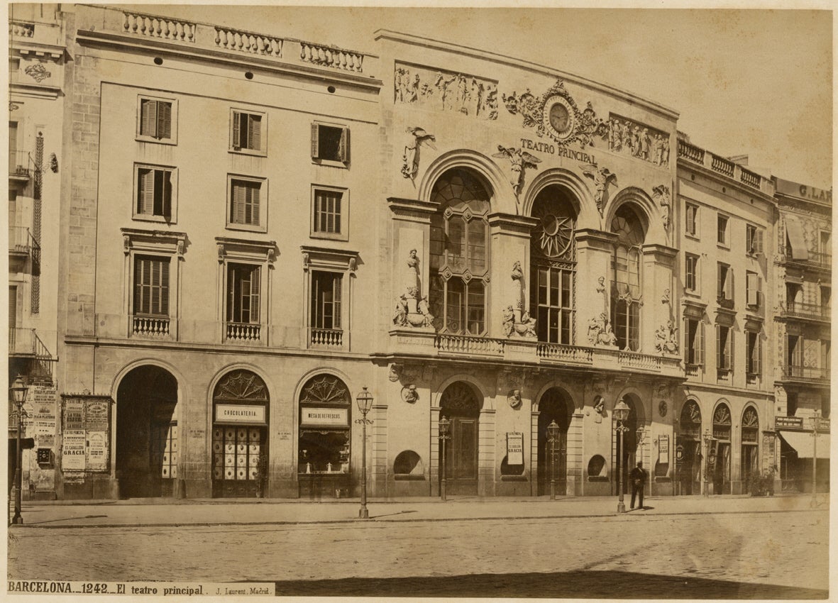Teatre Principal / Jules Ainaud, 1971-1972 (Arxiu Fotogràfic de Barcelona)