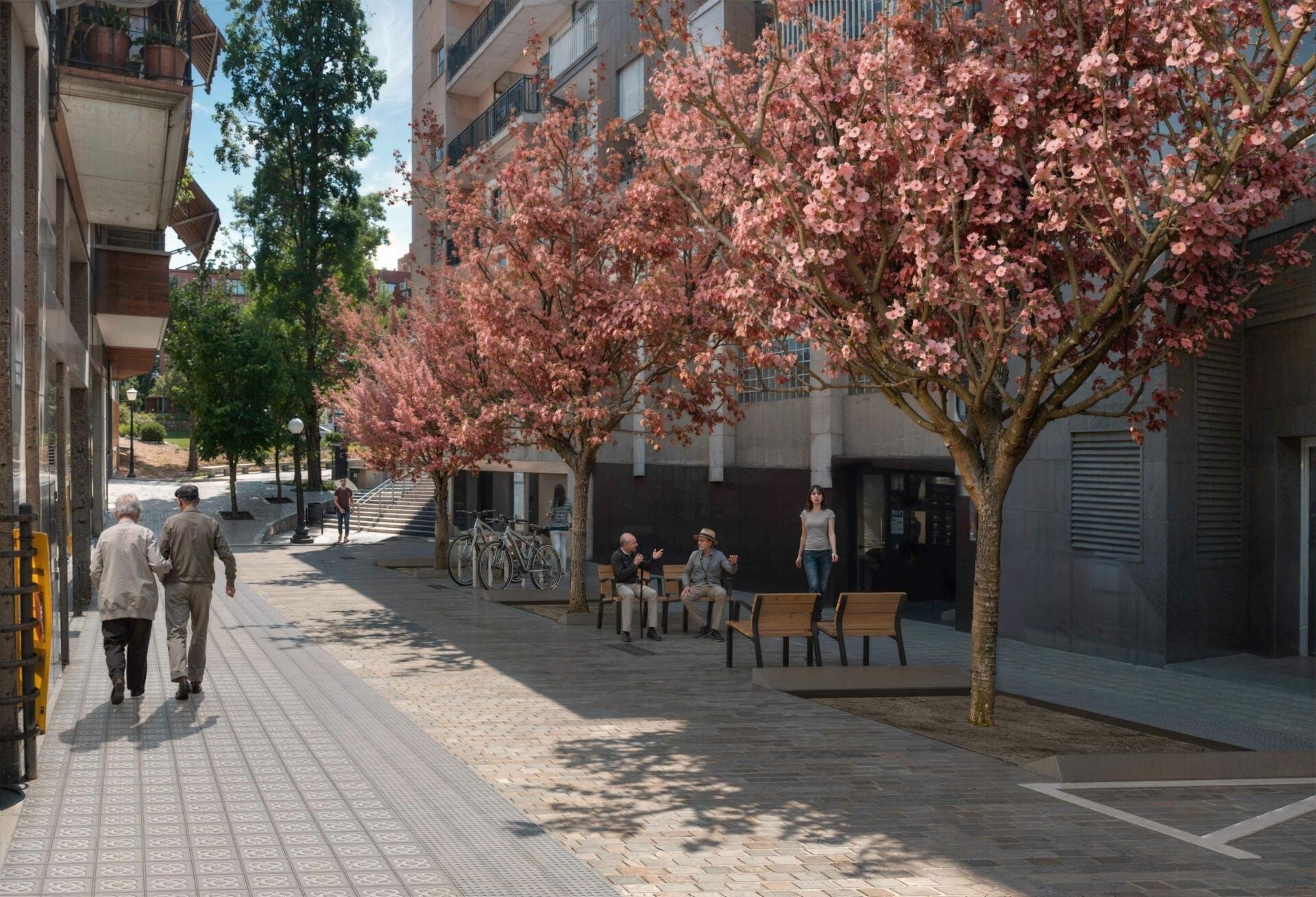 El futur carrer Flor de Neu de Barcelona | Ajuntament
REMITIDA / HANDOUT por AYUNTAMIENTO DE BARCELONA
Fotografía remitida a medios de comunicación exclusivamente para ilustrar la noticia a la que hace referencia la imagen, y citando la procedencia de la imagen en la firma
09/3/2026