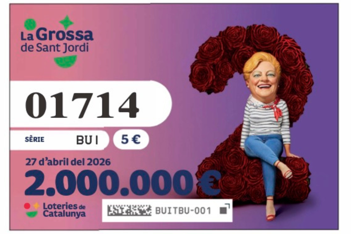 El número de la Grossa de Sant Jordi que pots aconseguir 